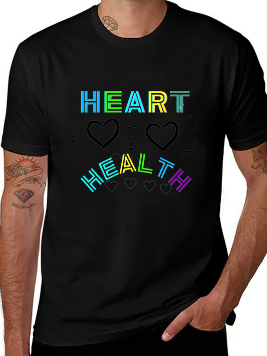 Heart Health T-Shirt - Black