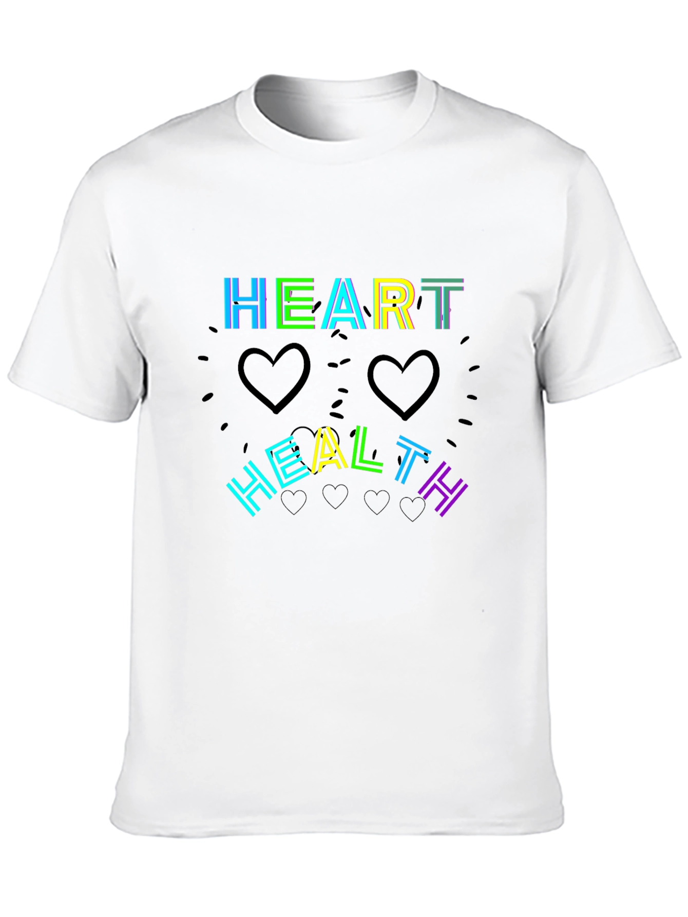 Heart Health T-Shirt - Black