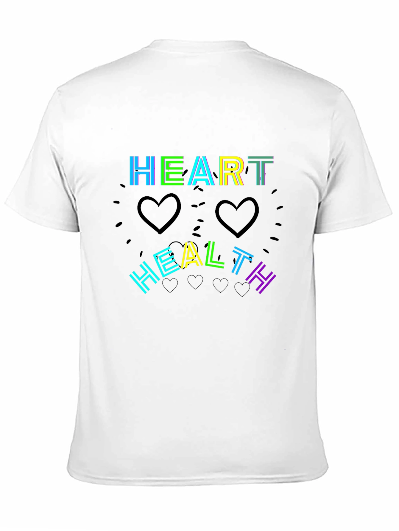 Heart Health T-Shirt - Black