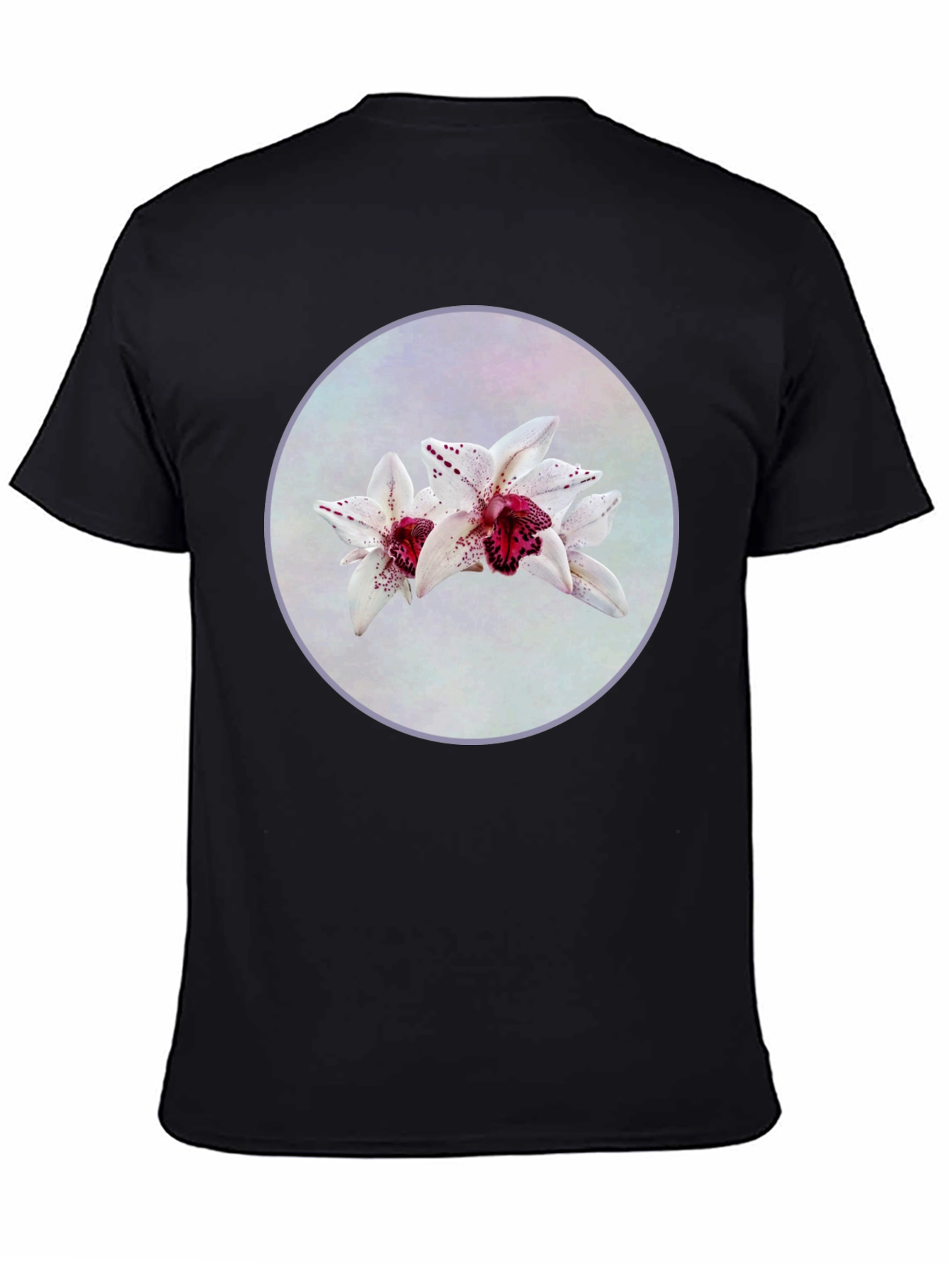Floral Orchid Graphic T-Shirt