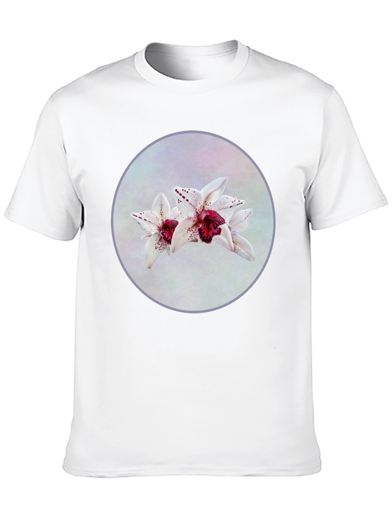 Floral Orchid Graphic T-Shirt