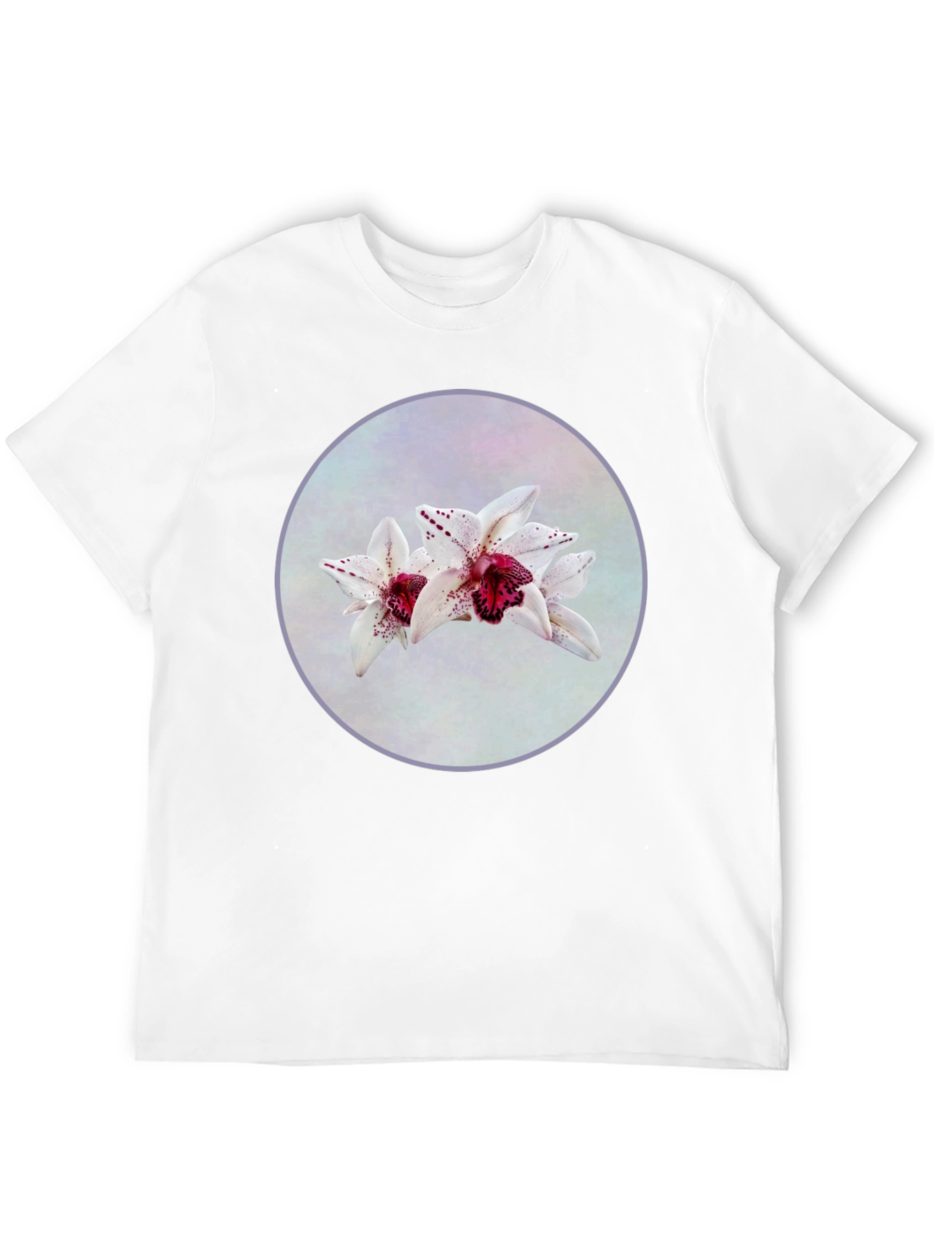 Floral Orchid Graphic T-Shirt