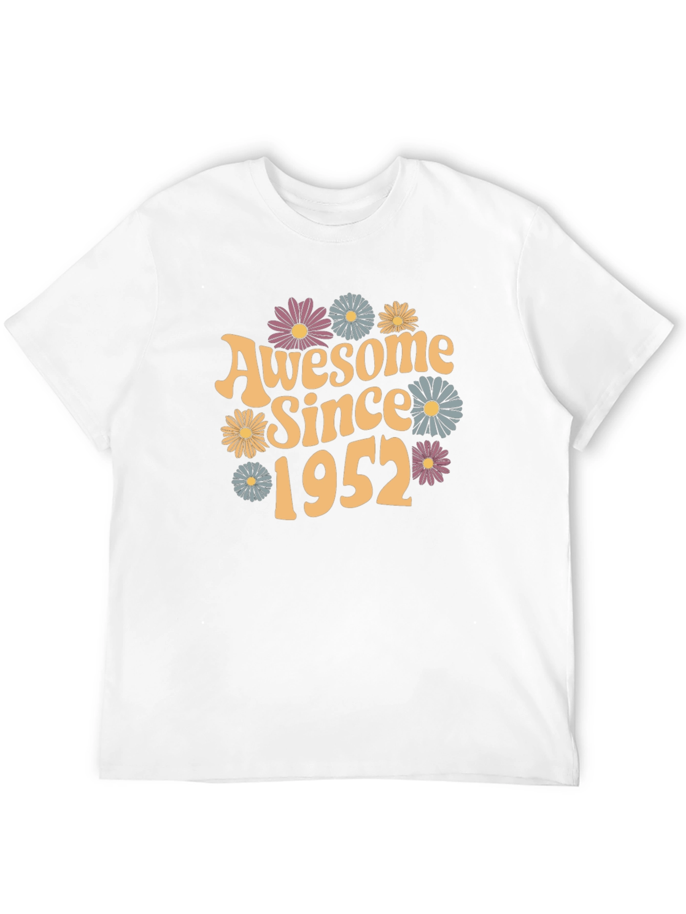 Awesome Since 1952 Floral T-Shirt
