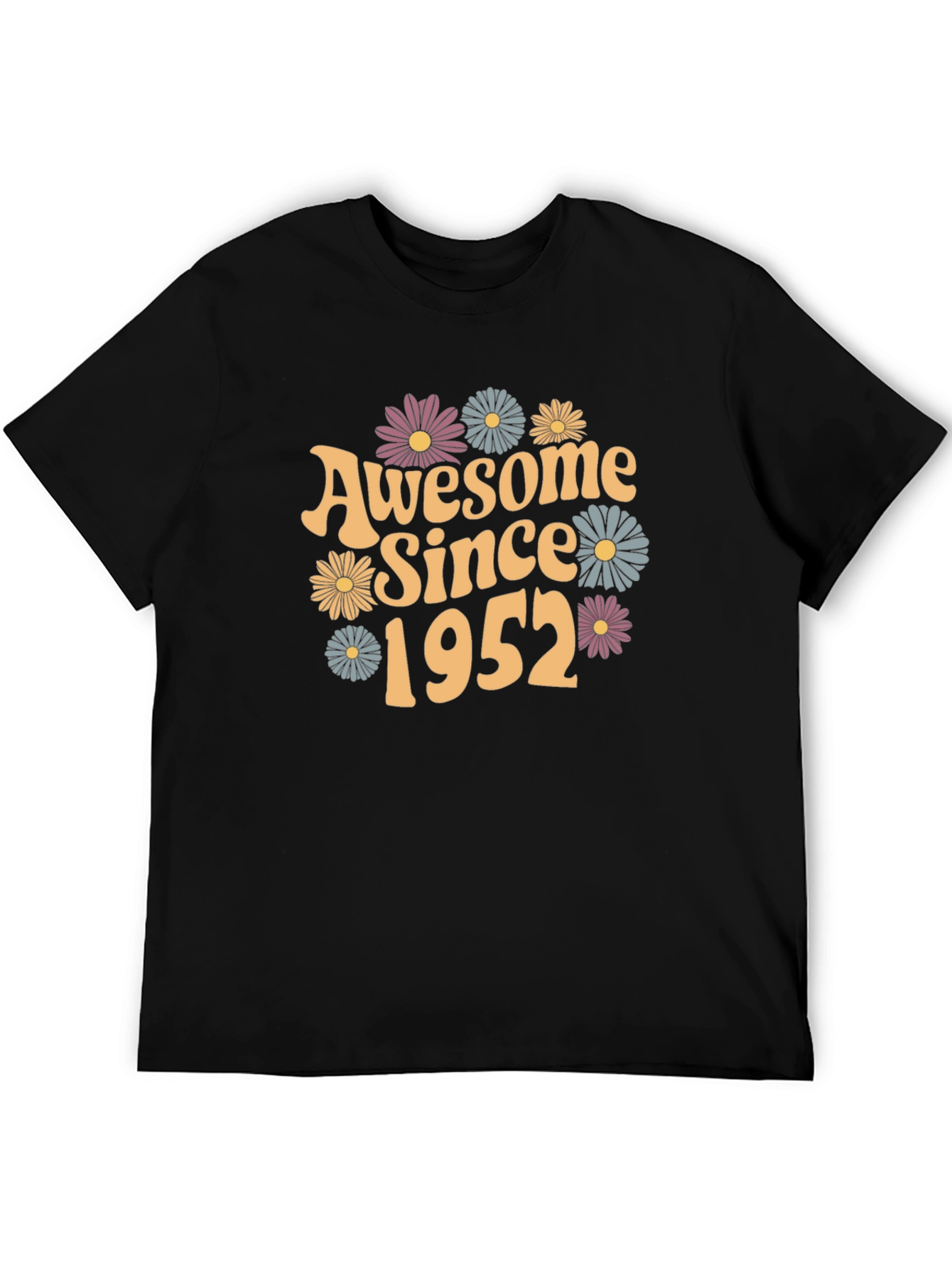 Awesome Since 1952 Floral T-Shirt