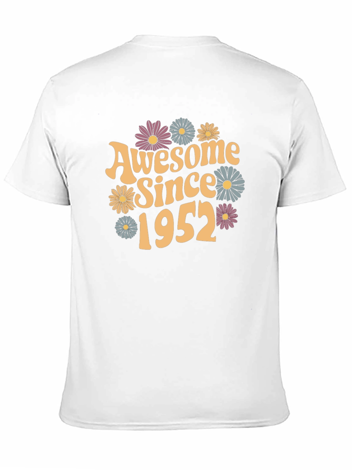 Awesome Since 1952 Floral T-Shirt