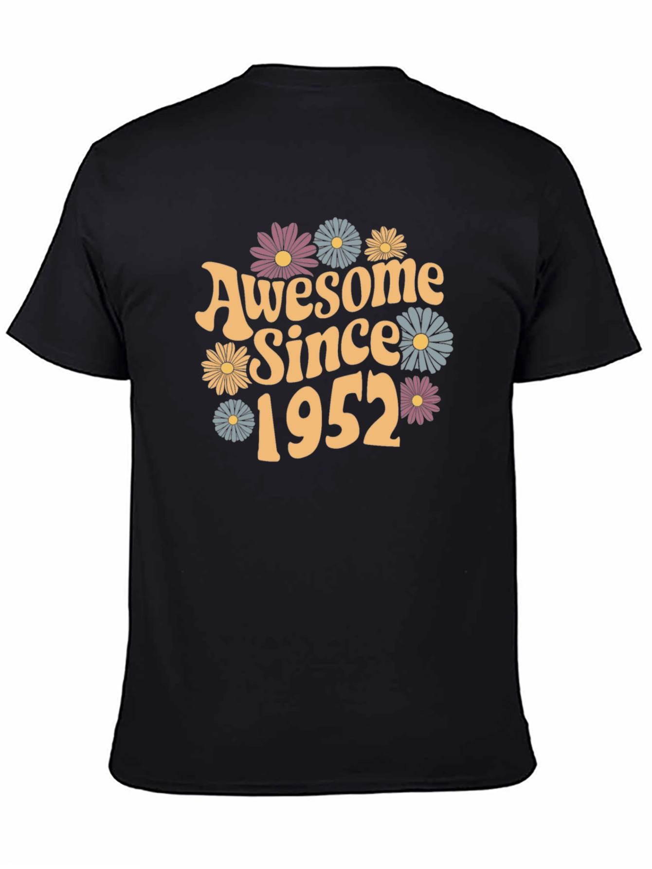 Awesome Since 1952 Floral T-Shirt