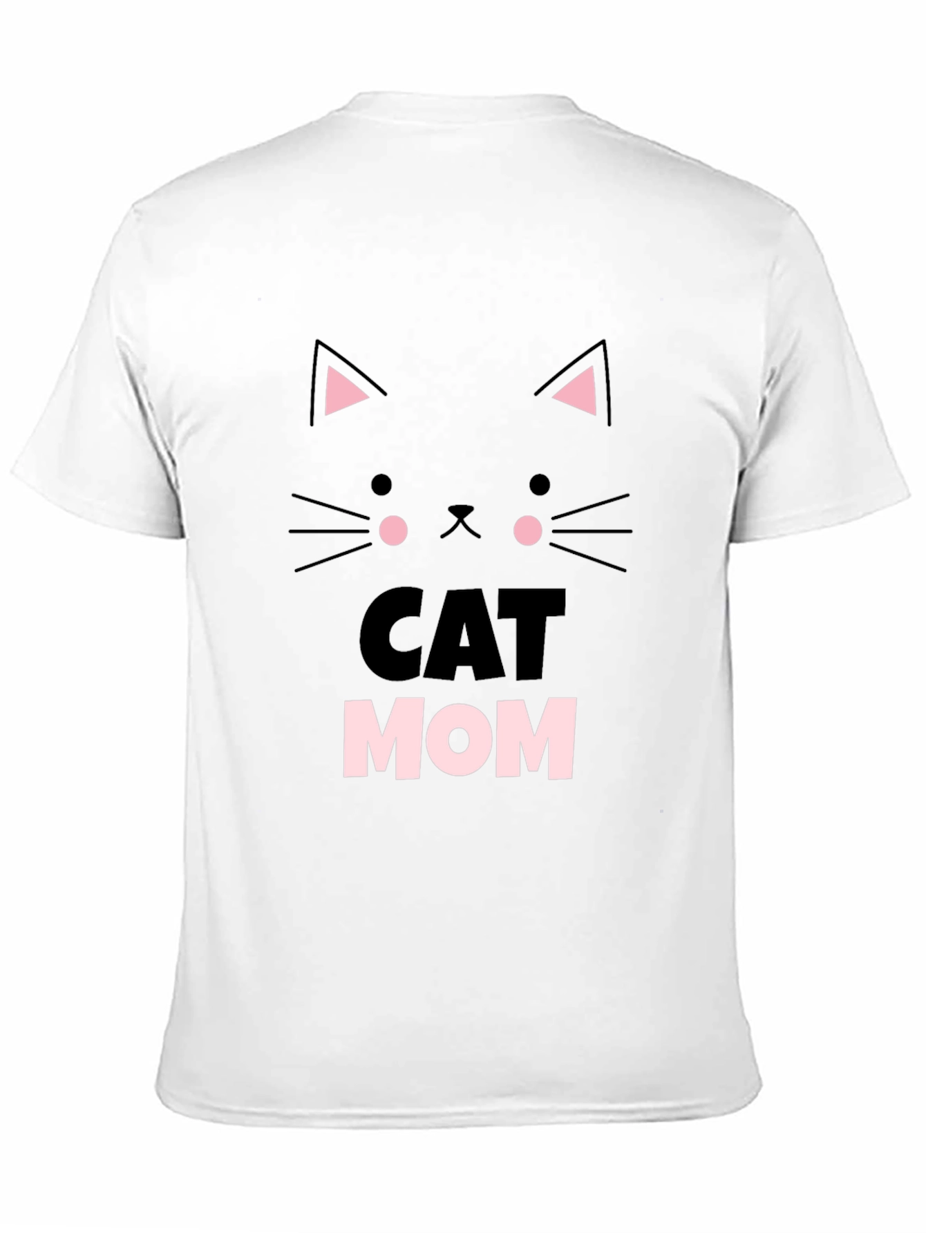 Cat Mom Graphic T-Shirt - Cute & Comfy