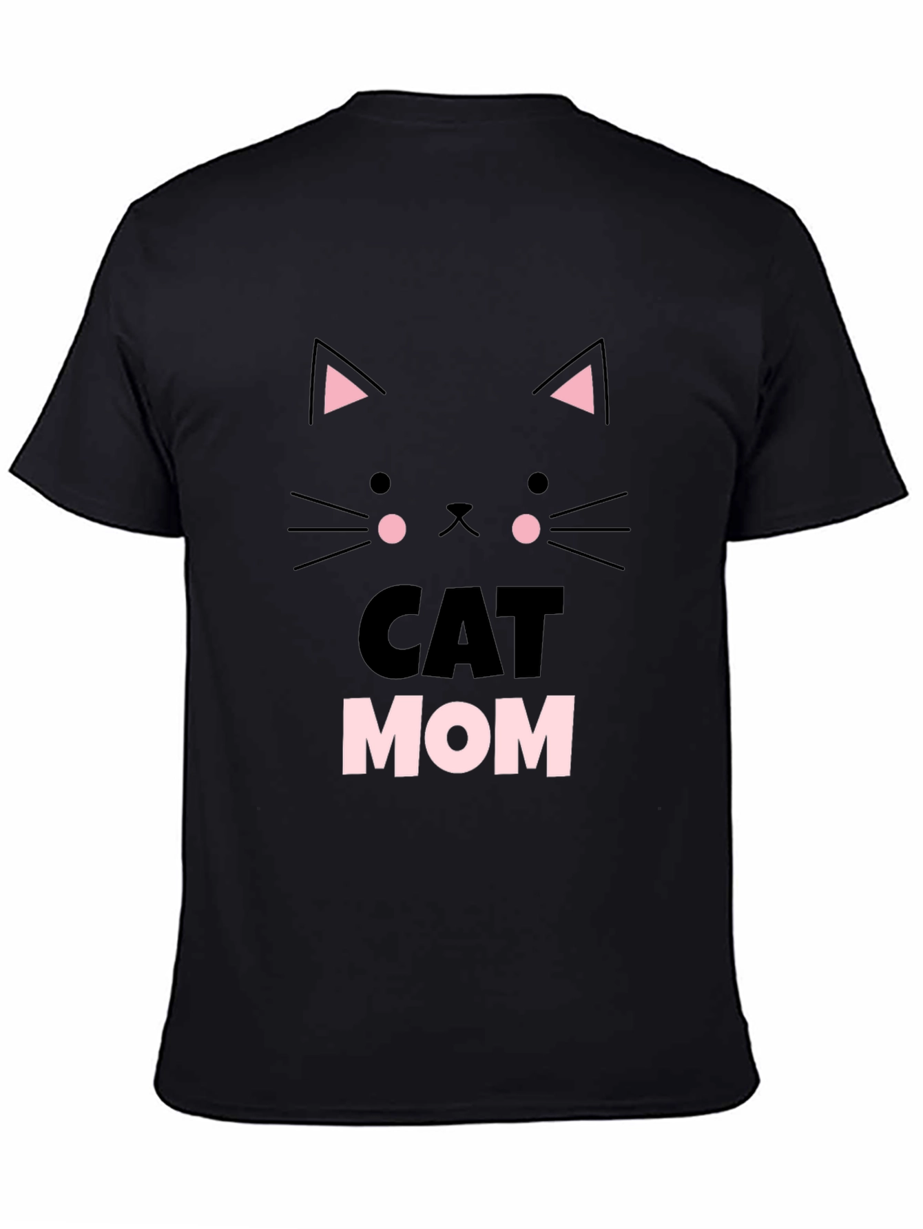 Cat Mom Graphic T-Shirt - Cute & Comfy