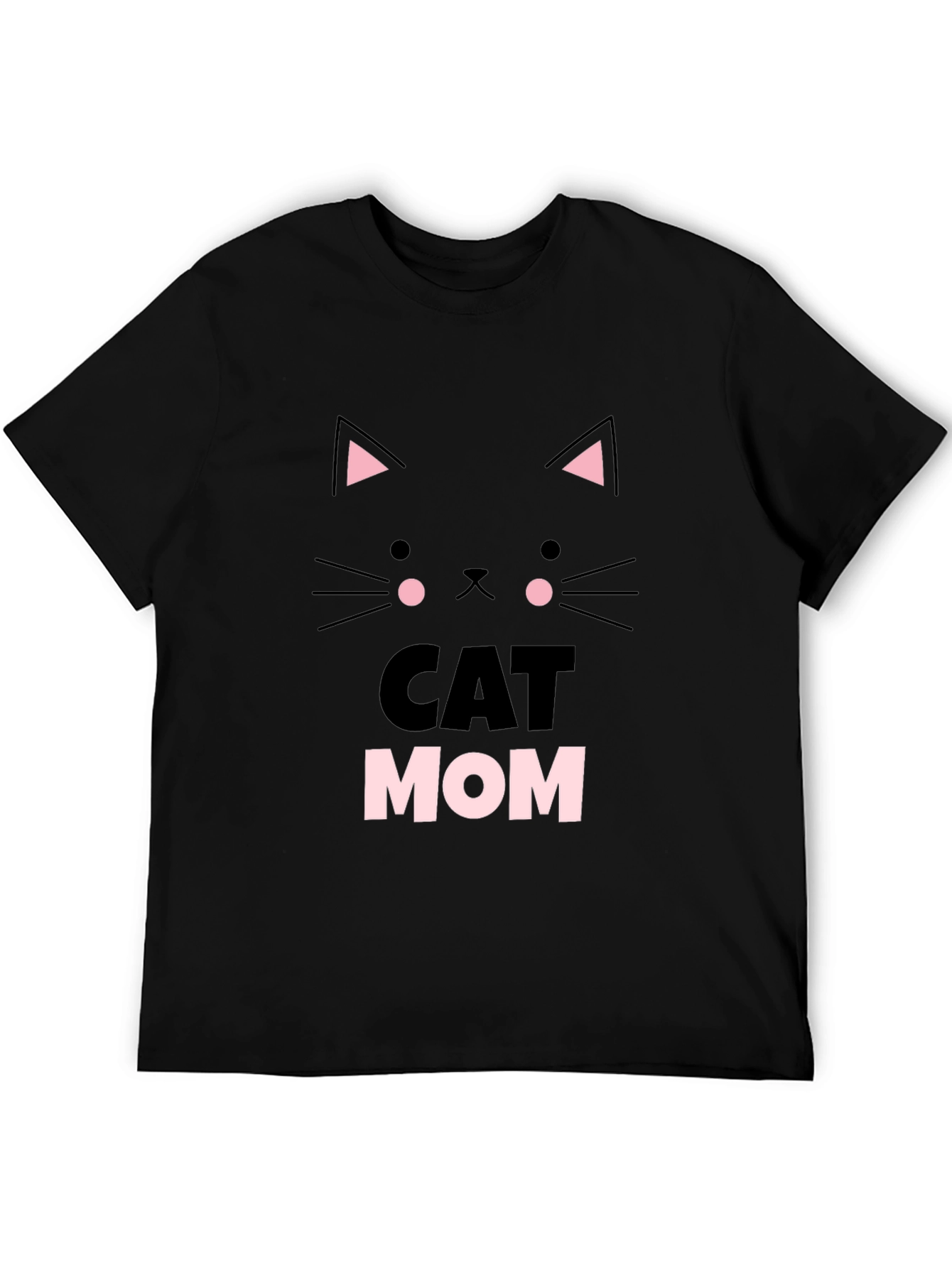 Cat Mom Graphic T-Shirt - Cute & Comfy