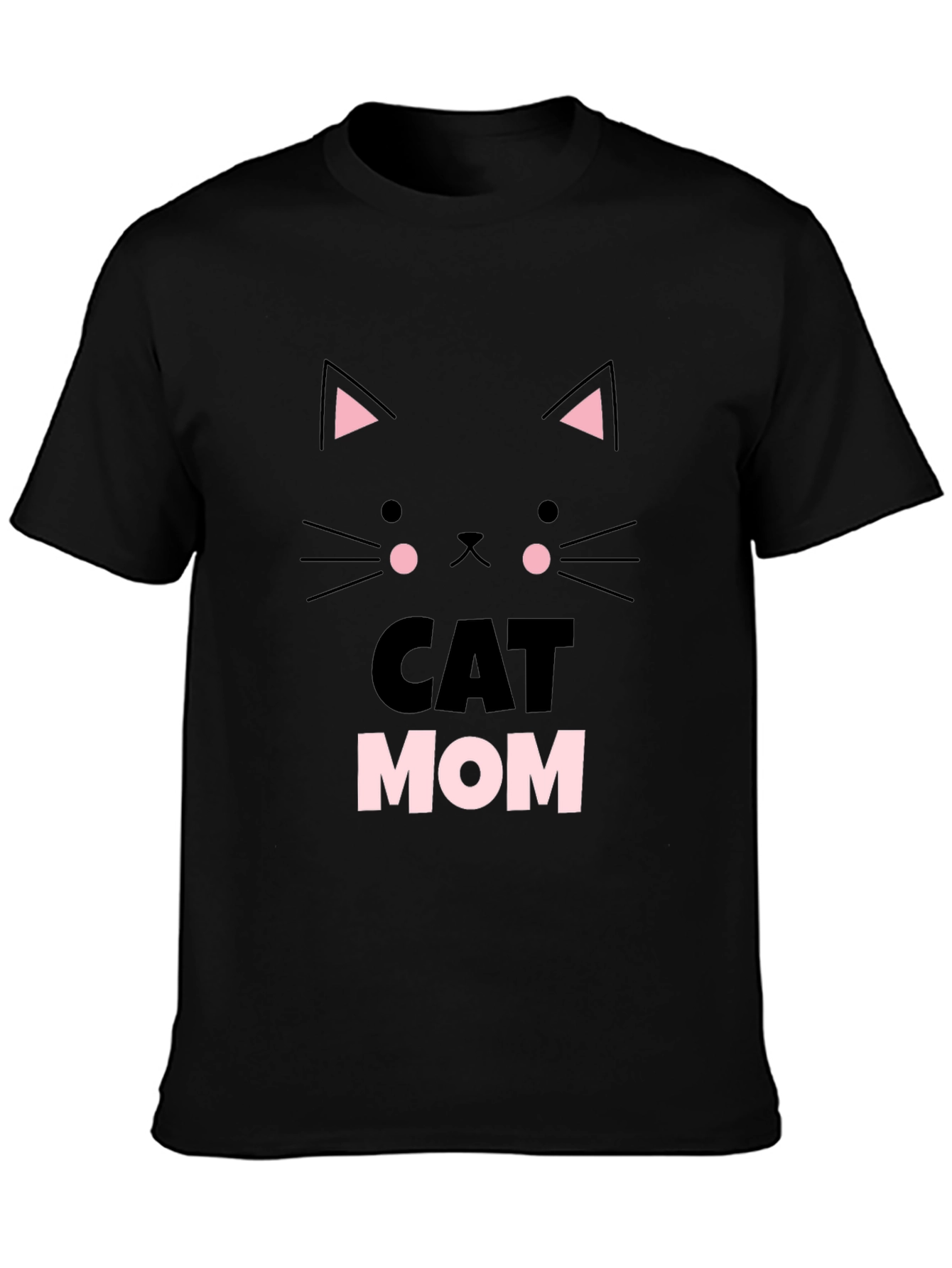 Cat Mom Graphic T-Shirt - Cute & Comfy