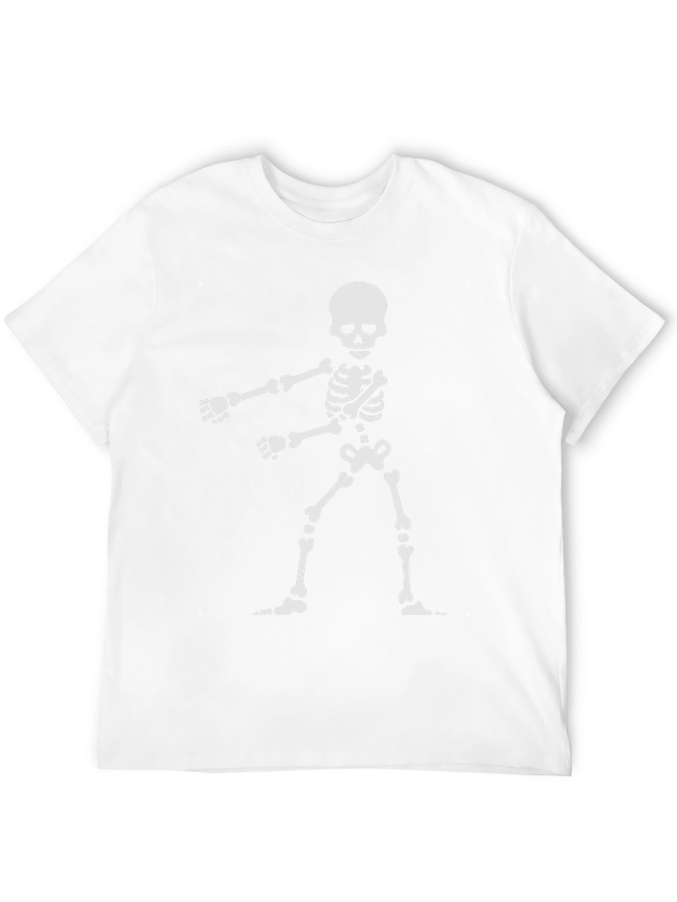 Skeleton Dance Graphic T-Shirt - Spooky Season Ready