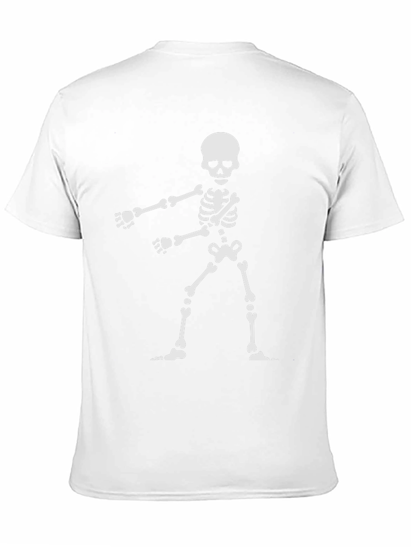Skeleton Dance Graphic T-Shirt - Spooky Season Ready