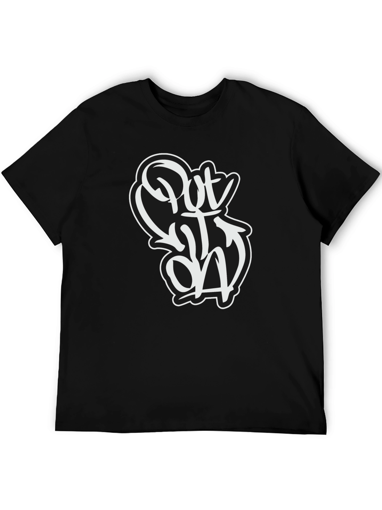 Put Out On Black Graphic Tee