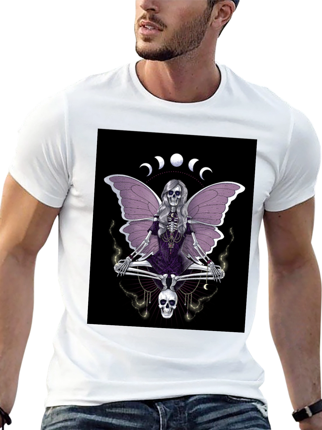 Gothic Skeleton Fairy T-Shirt