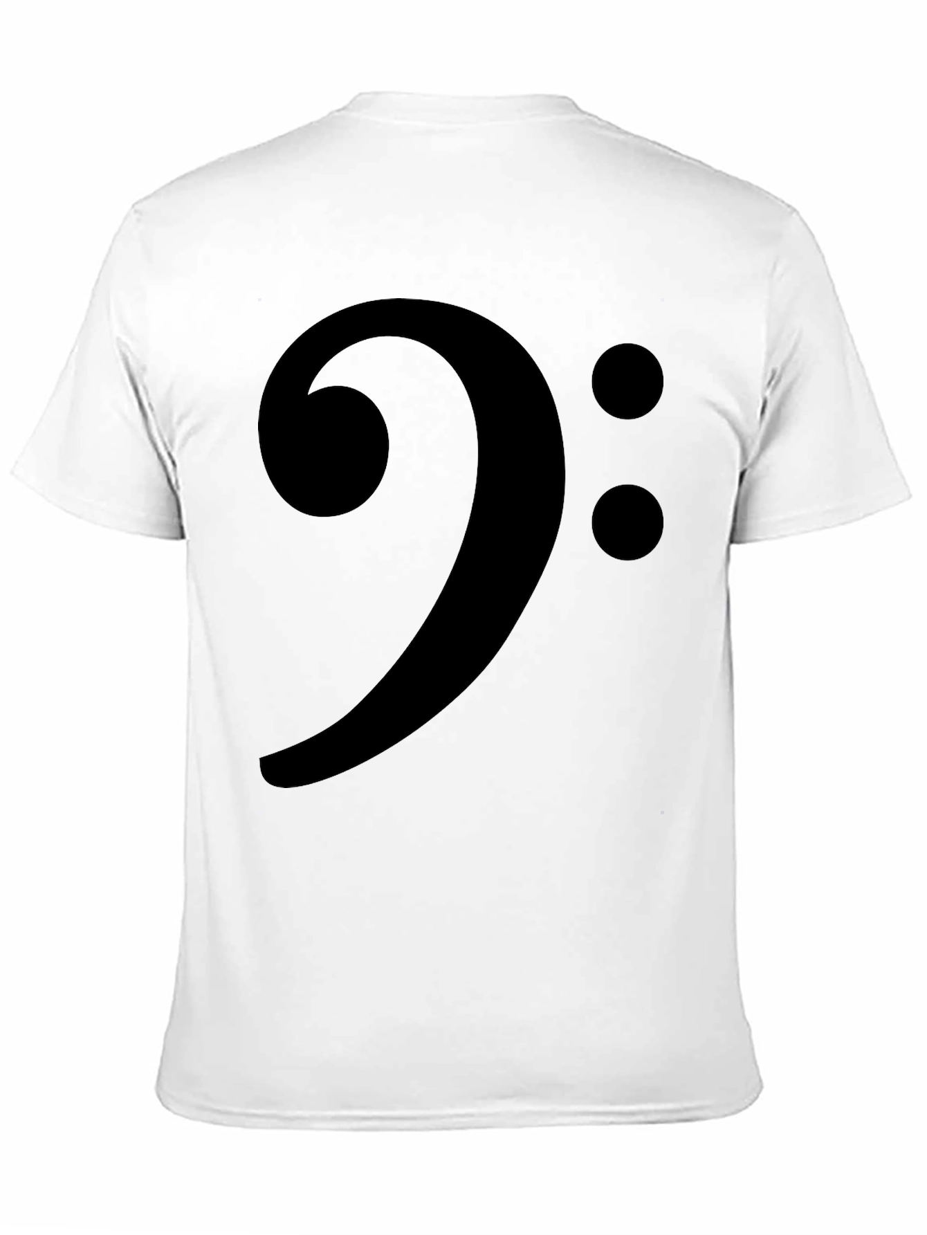 Bass Clef Music T-Shirt - Stylish Musician Apparel