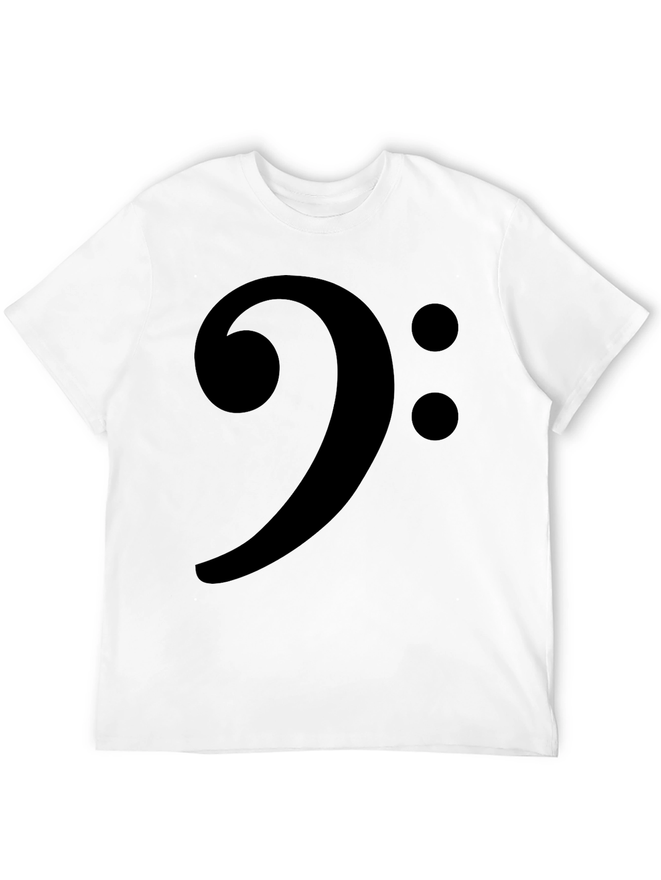 Bass Clef Music T-Shirt - Stylish Musician Apparel