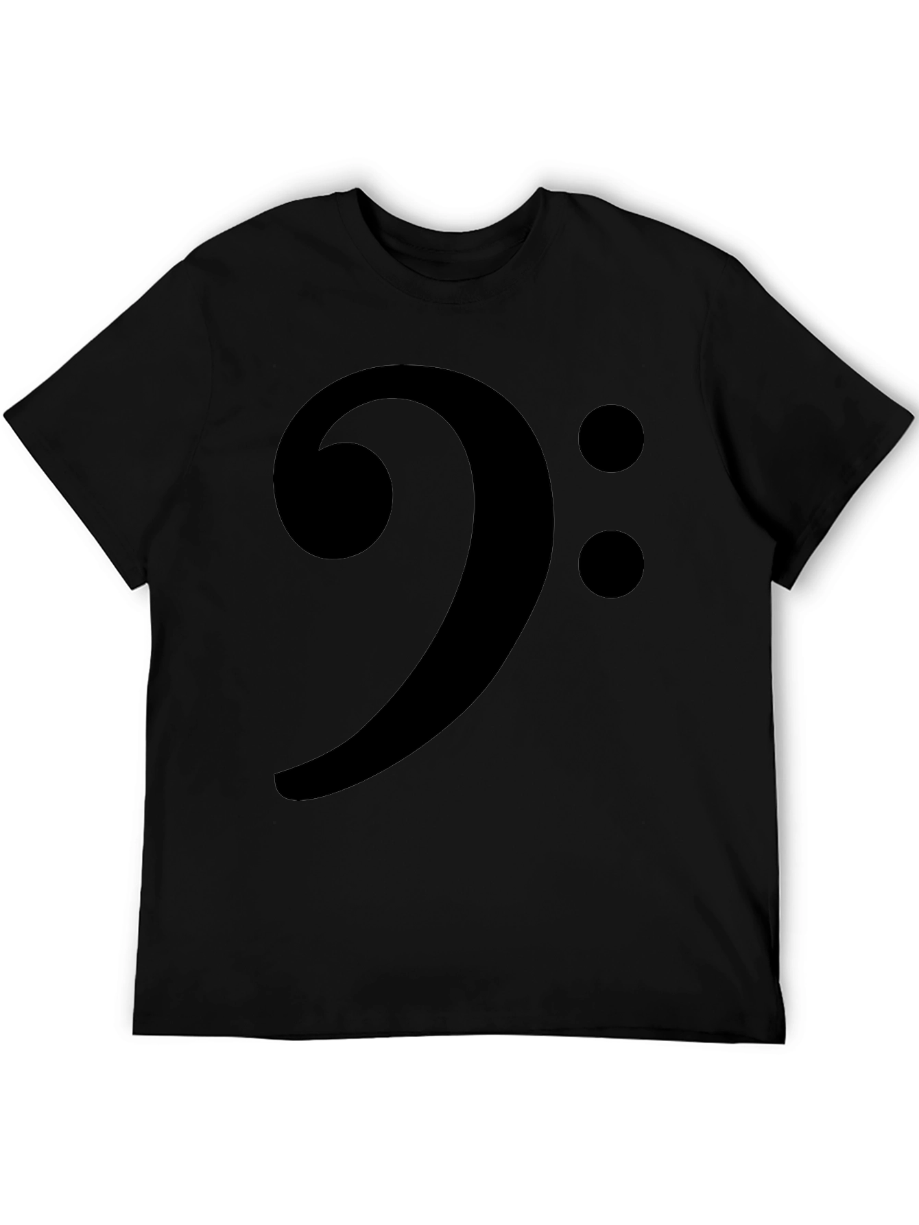Bass Clef Music T-Shirt - Stylish Musician Apparel