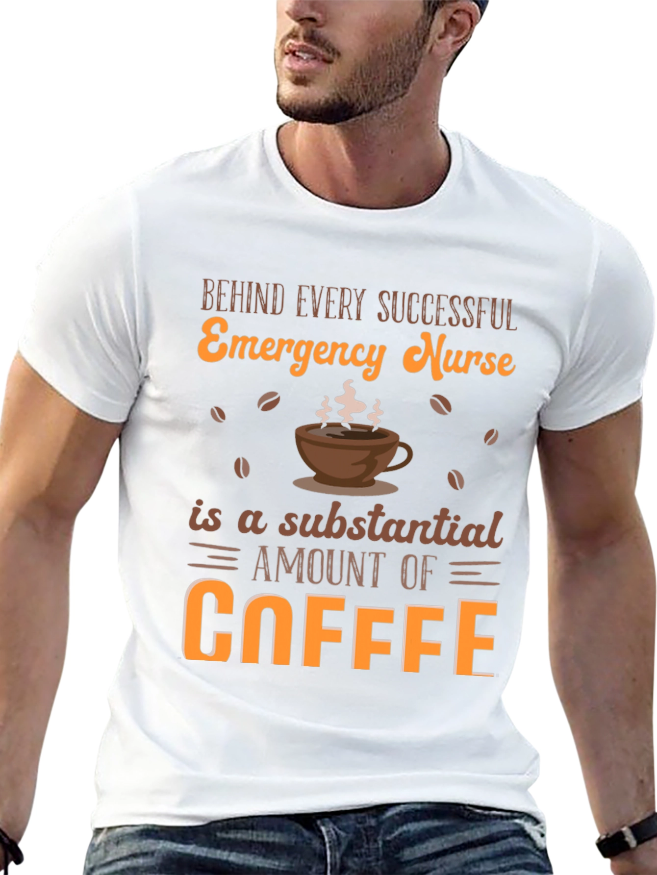 Emergency Nurse Coffee T-Shirt