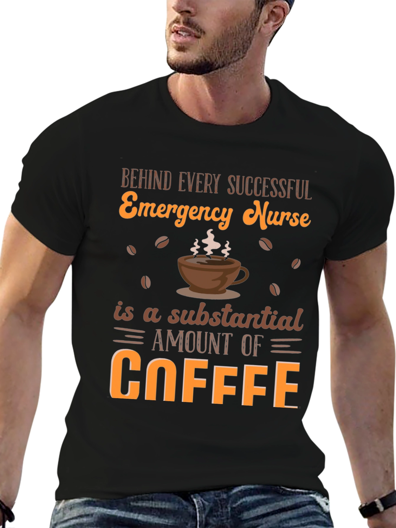 Emergency Nurse Coffee T-Shirt