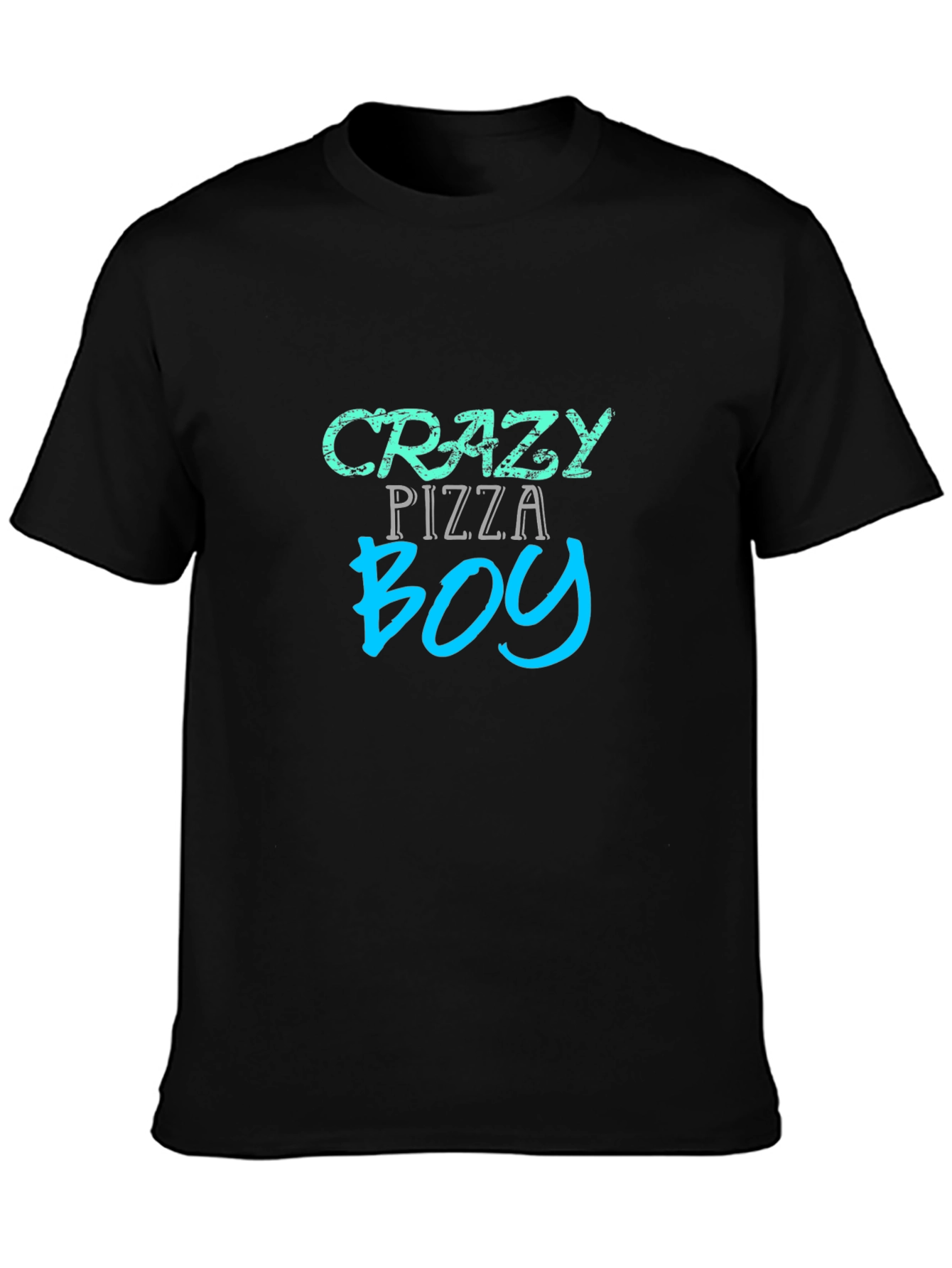 Crazy Pizza Boy Graphic Tee