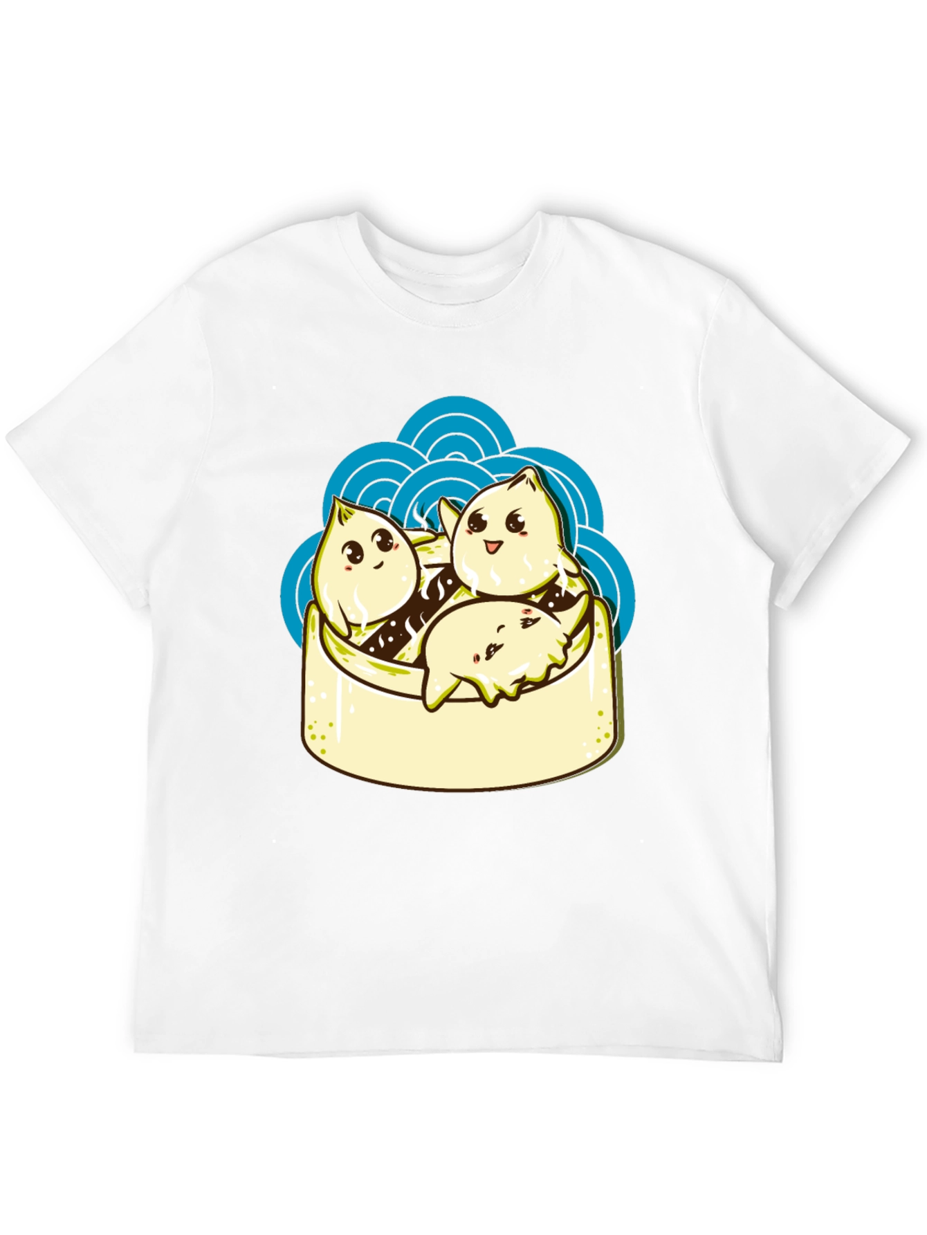 Dumpling Graphic Black T-Shirt