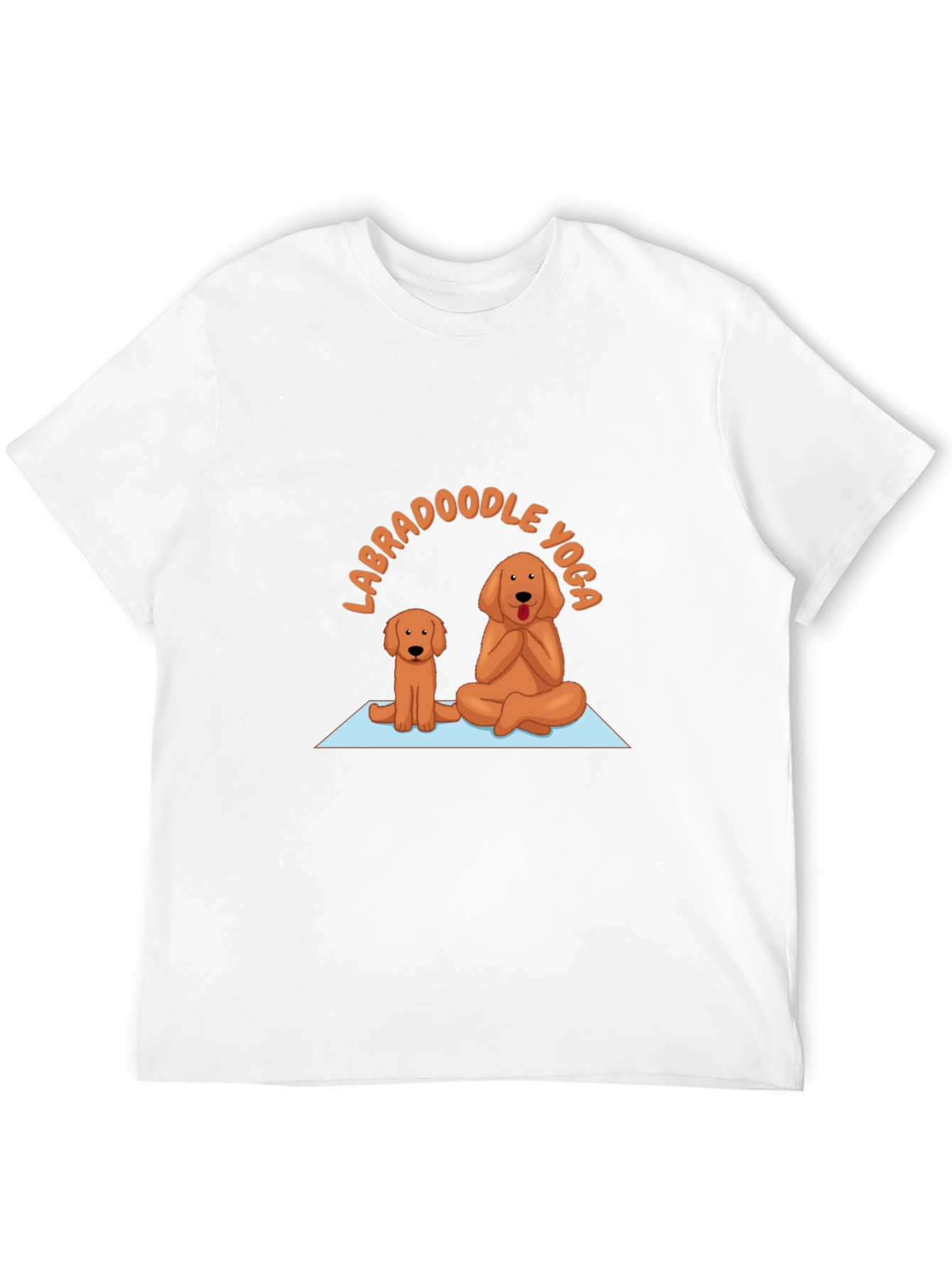 Labradoodle Yoga Graphic T-Shirt