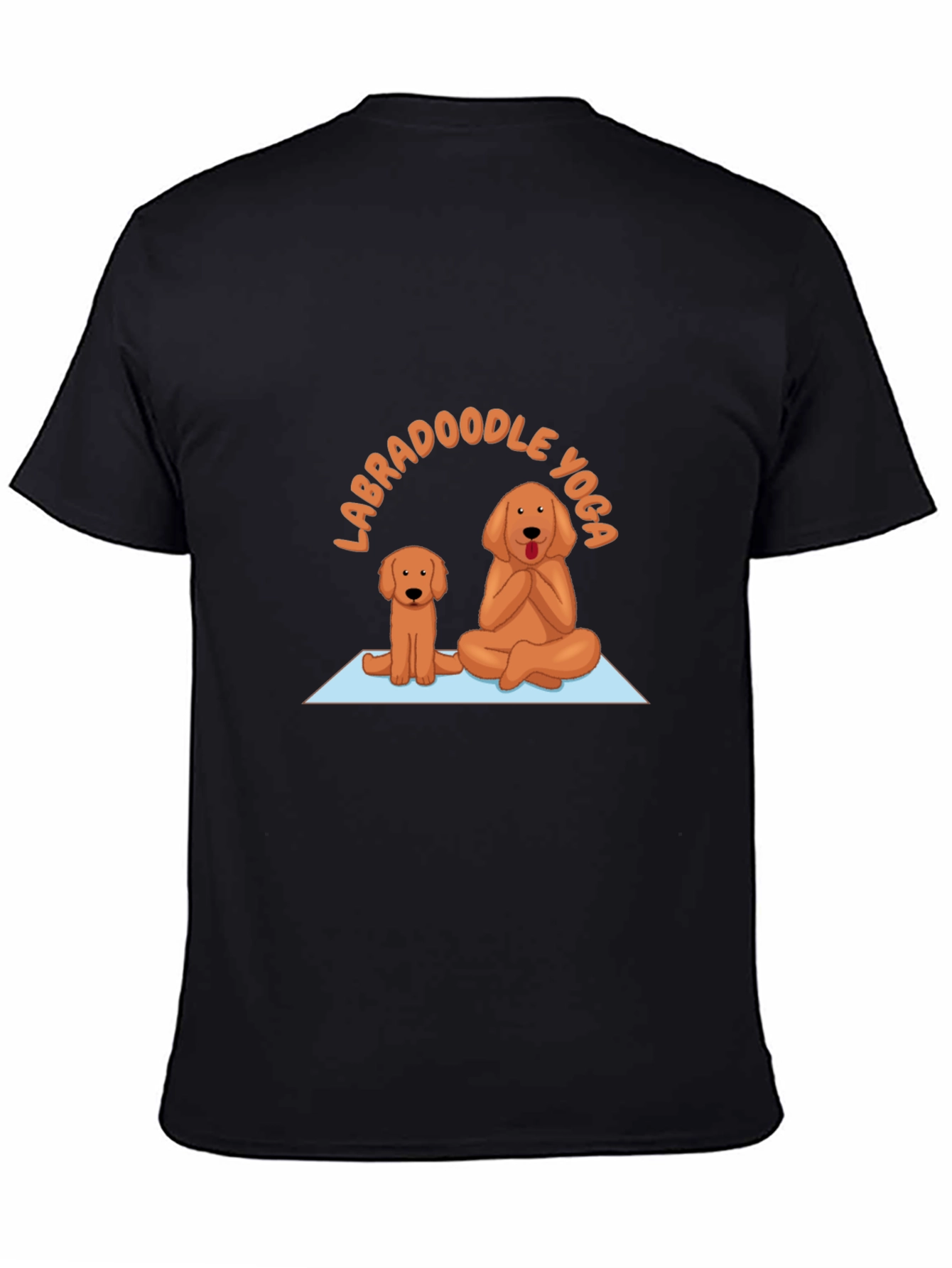 Labradoodle Yoga Graphic T-Shirt
