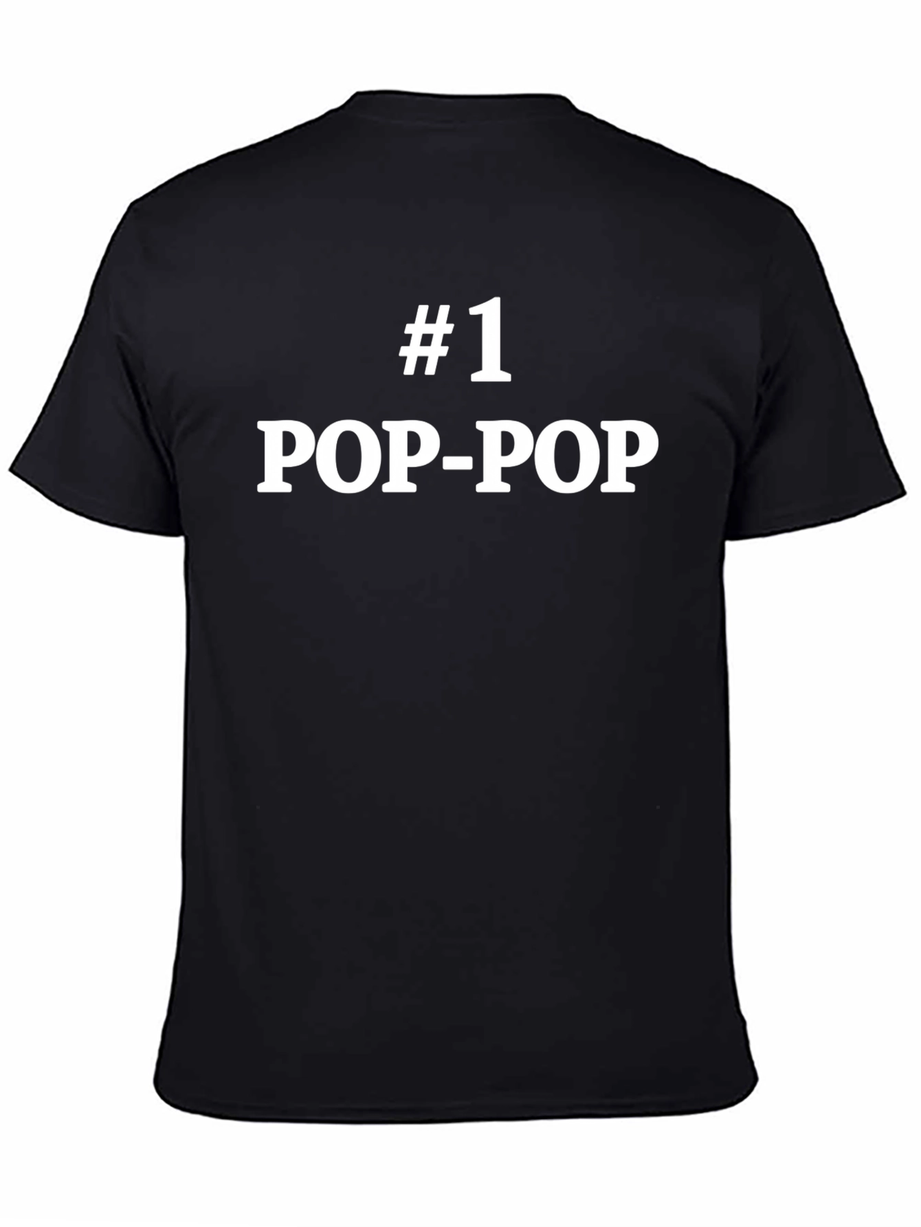 #1 Pop-Pop T-Shirt - Perfect Grandfather Gift!