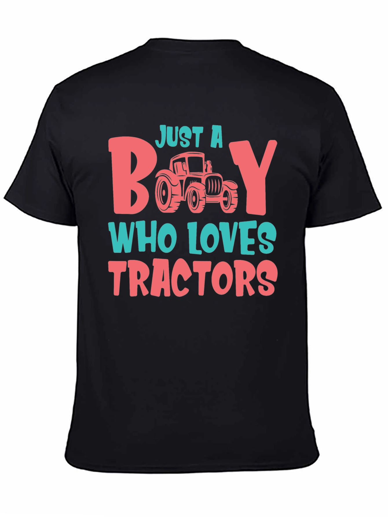 Just a Boy Who Loves Tractors T-Shirt