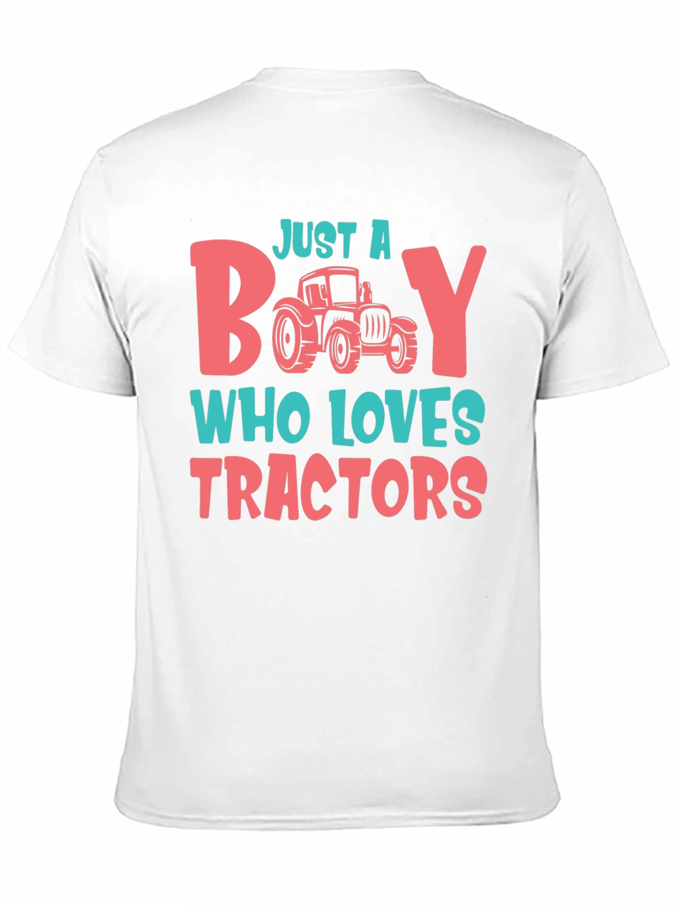Just a Boy Who Loves Tractors T-Shirt
