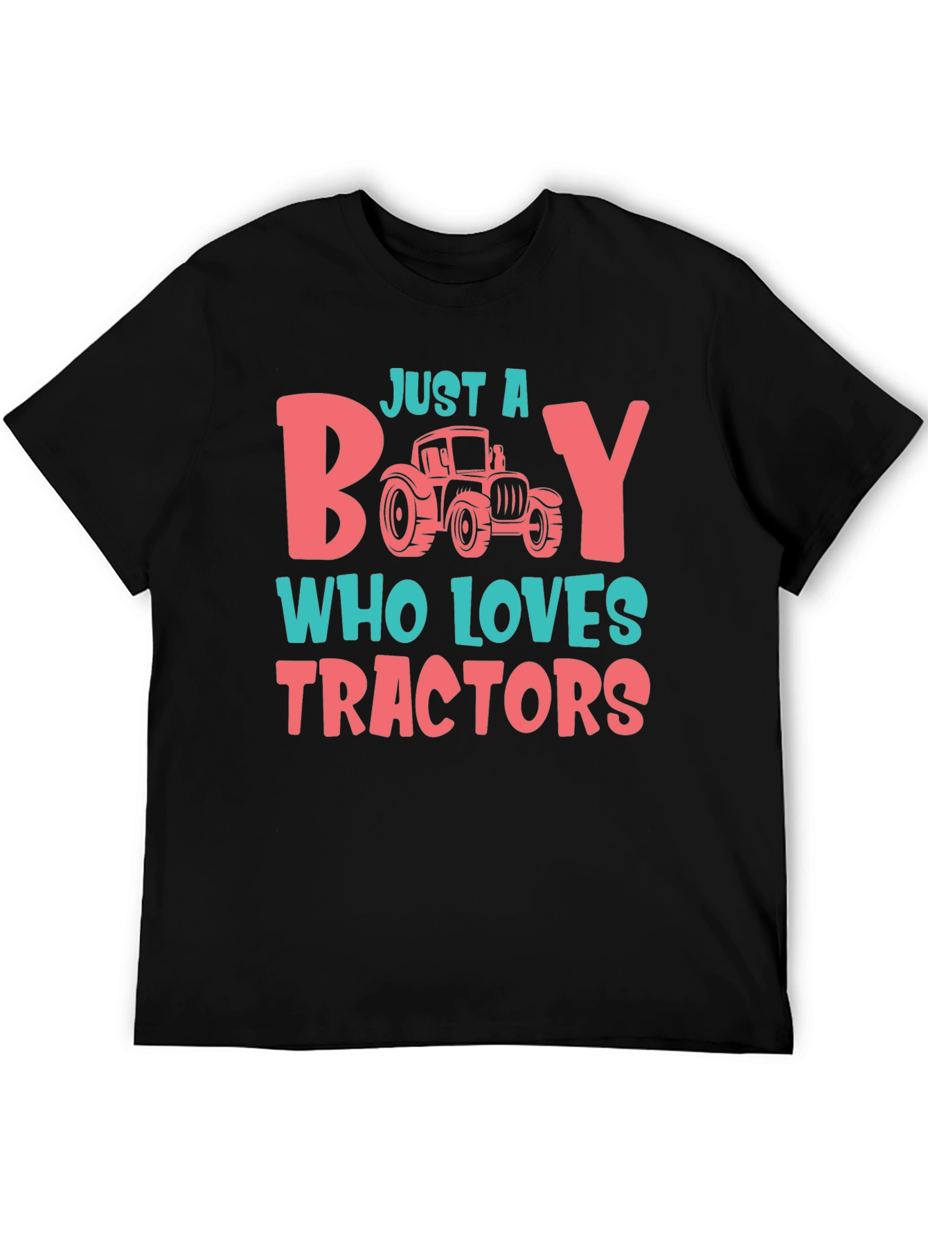Just a Boy Who Loves Tractors T-Shirt