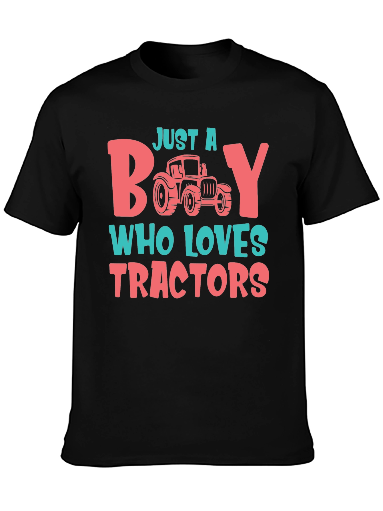 Just a Boy Who Loves Tractors T-Shirt