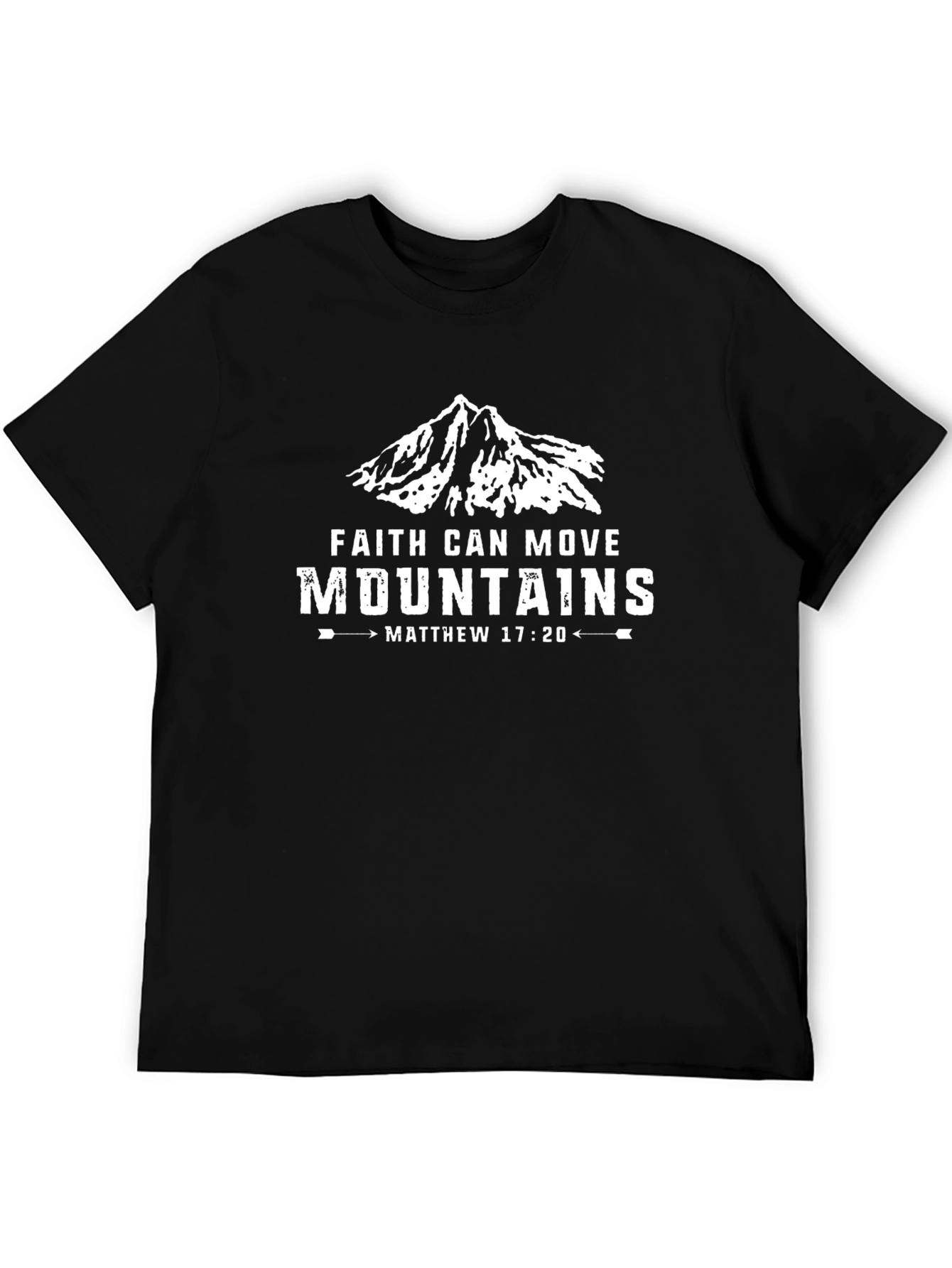Faith Can Move Mountains Graphic T-Shirt