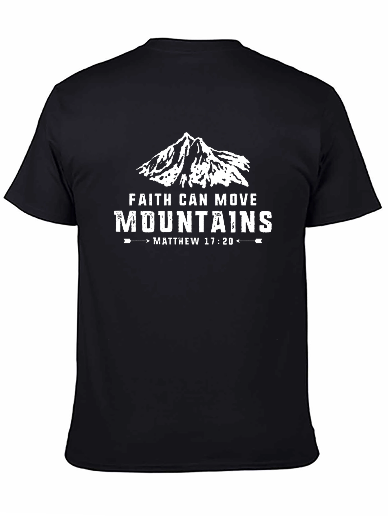 Faith Can Move Mountains Graphic T-Shirt