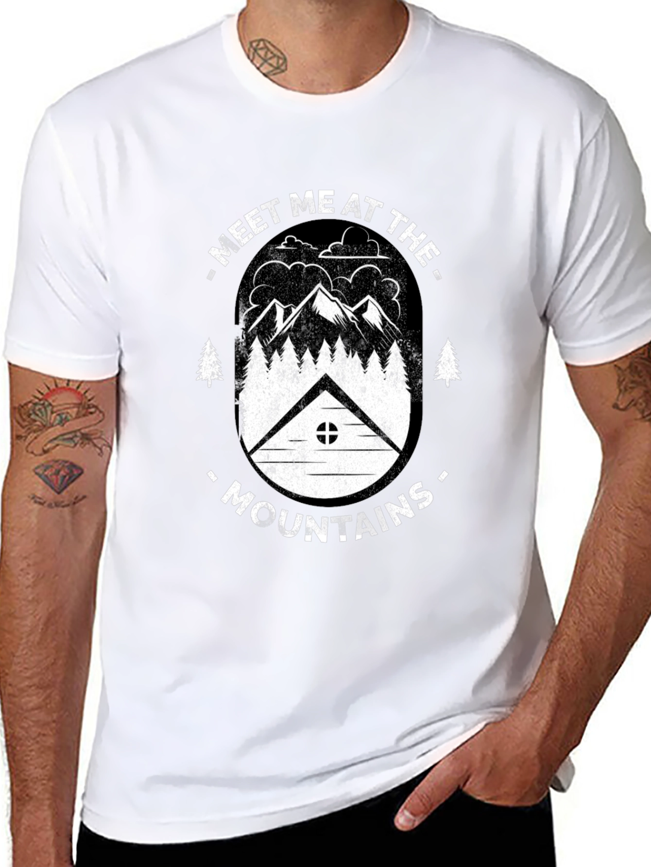 Meet Me at the Mountains Graphic Tee
