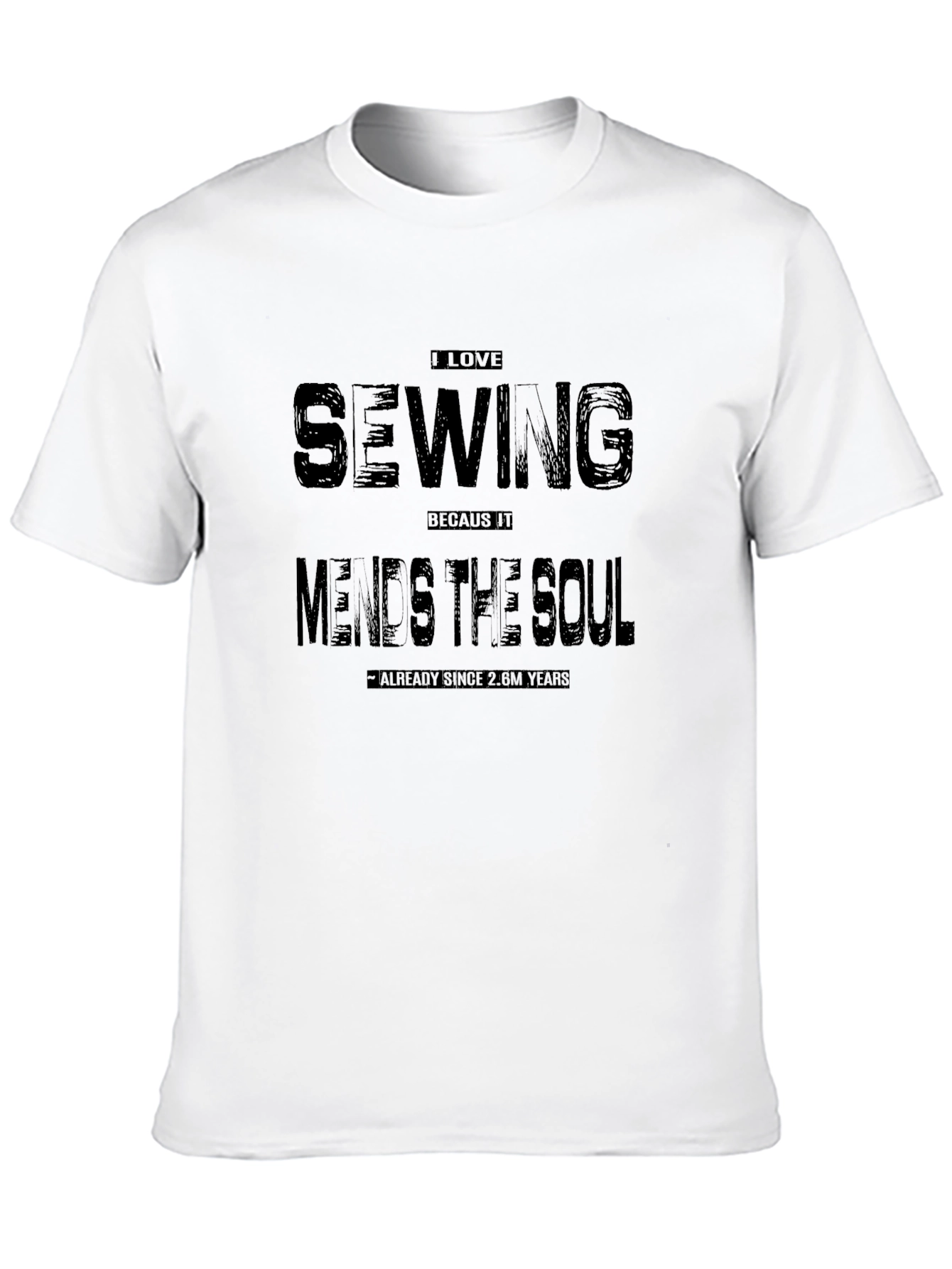 I Love Sewing Graphic T-Shirt