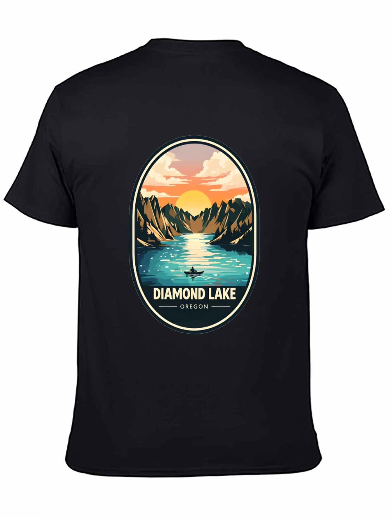 Diamond Lake Oregon Graphic Tee - Nature T-Shirt