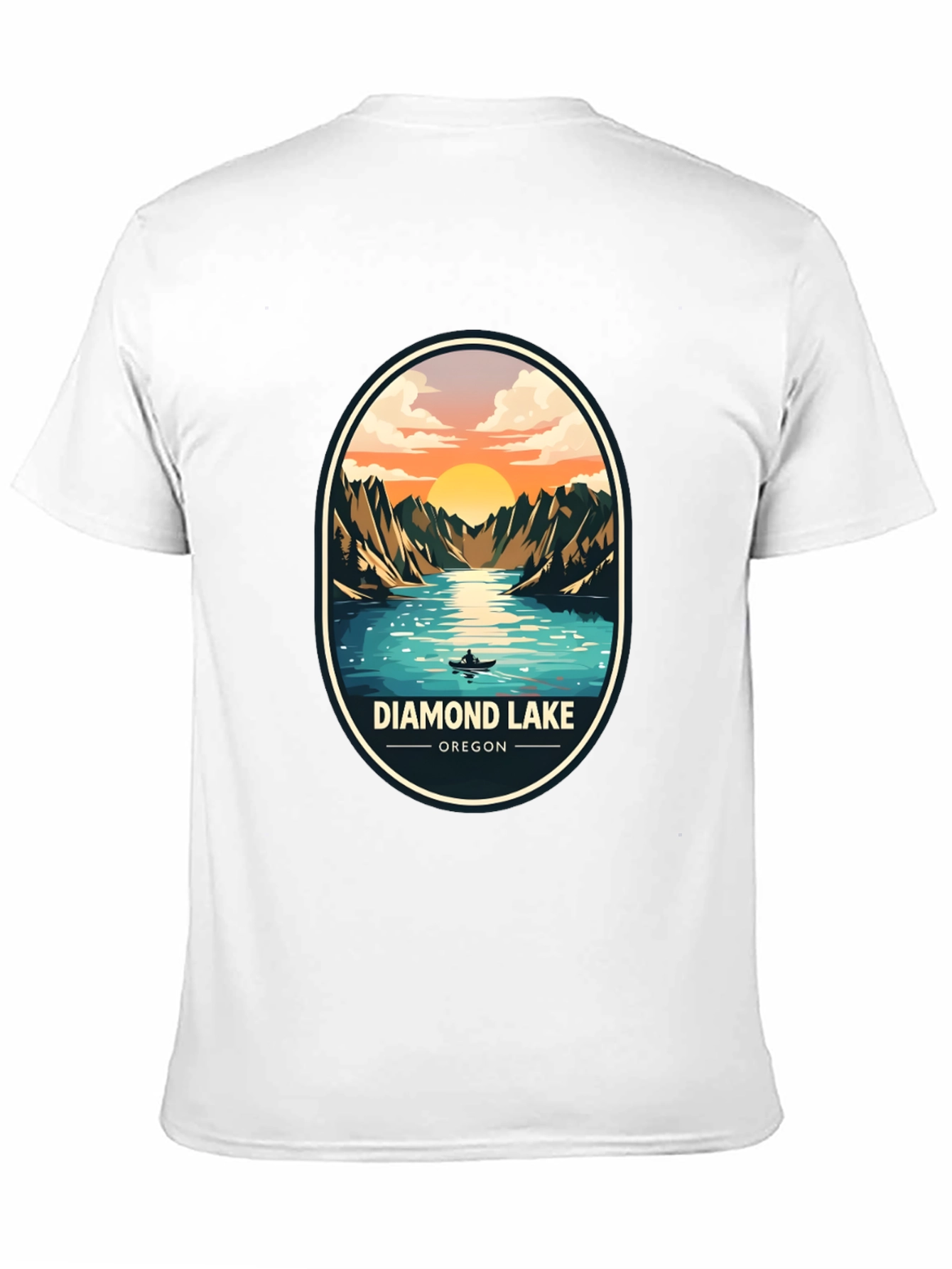 Diamond Lake Oregon Graphic Tee - Nature T-Shirt