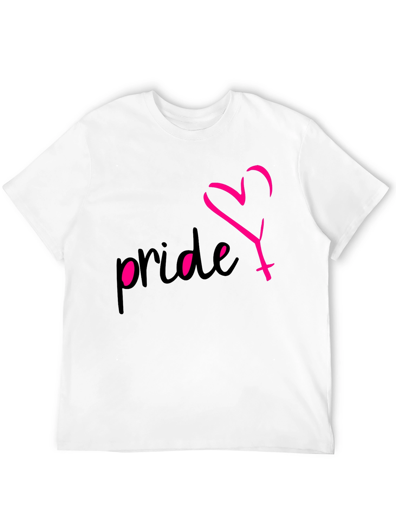 Pride Heart Symbol Graphic T-Shirt