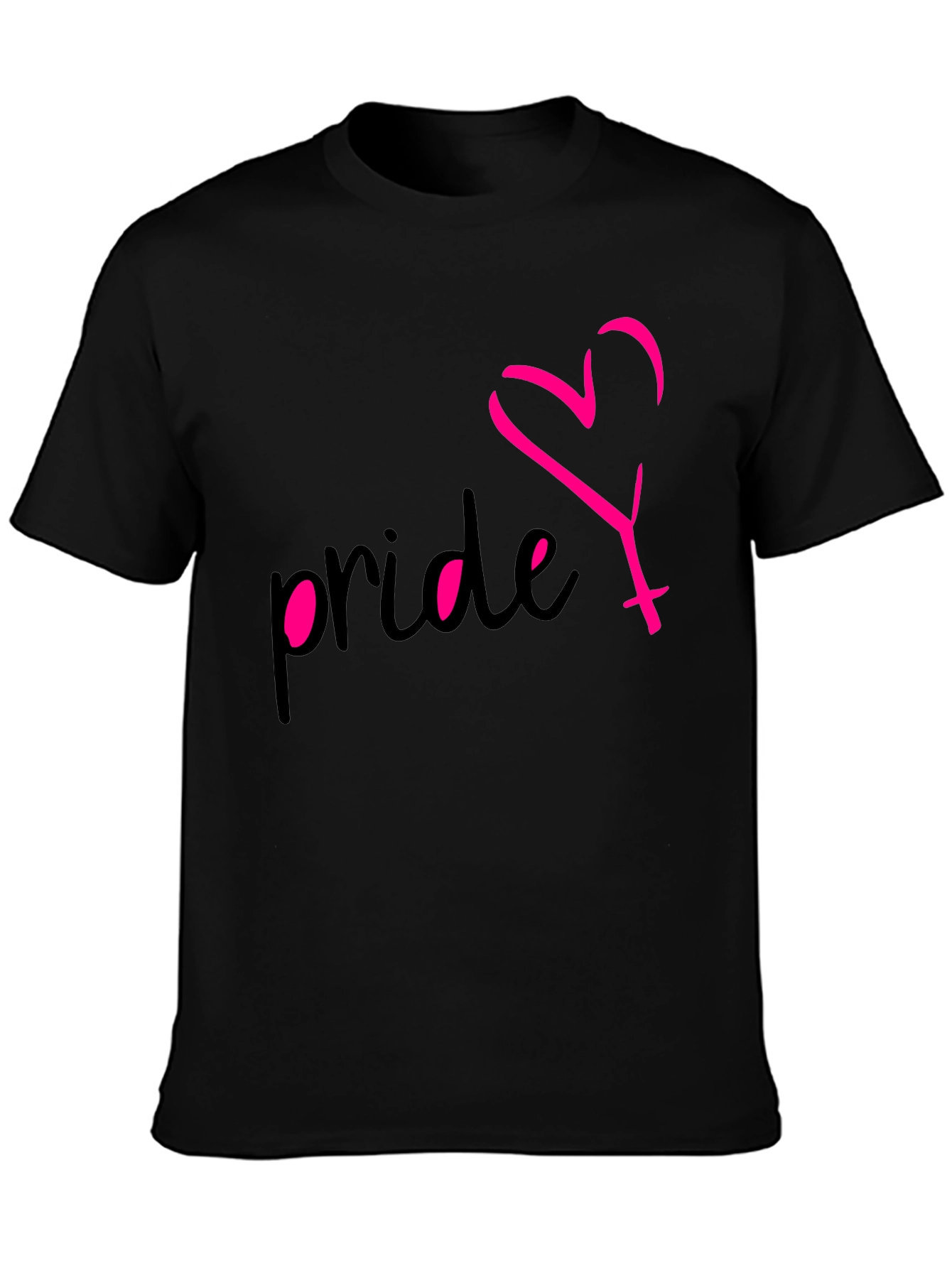 Pride Heart Symbol Graphic T-Shirt