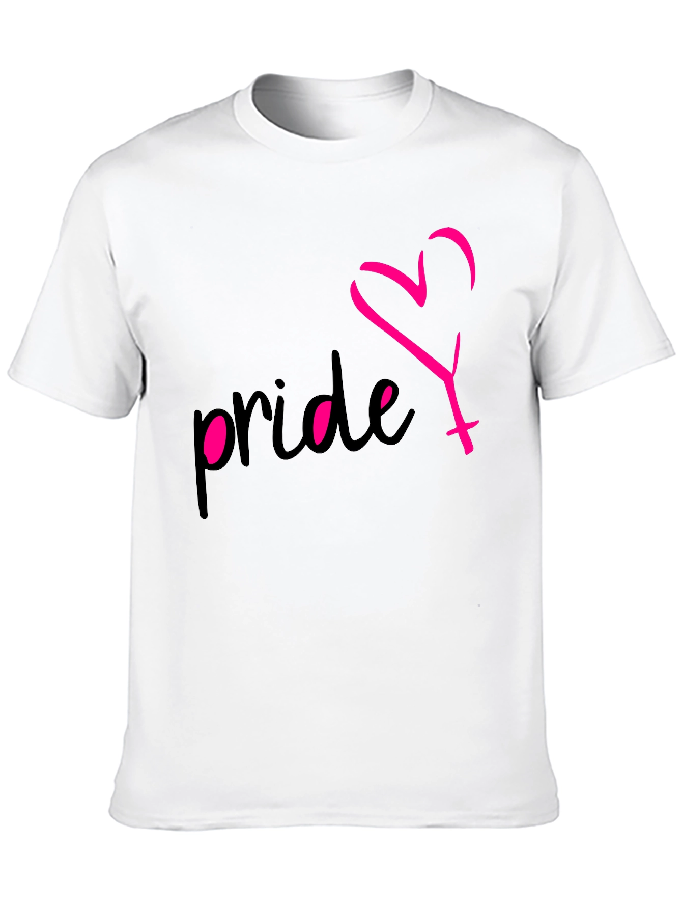Pride Heart Symbol Graphic T-Shirt