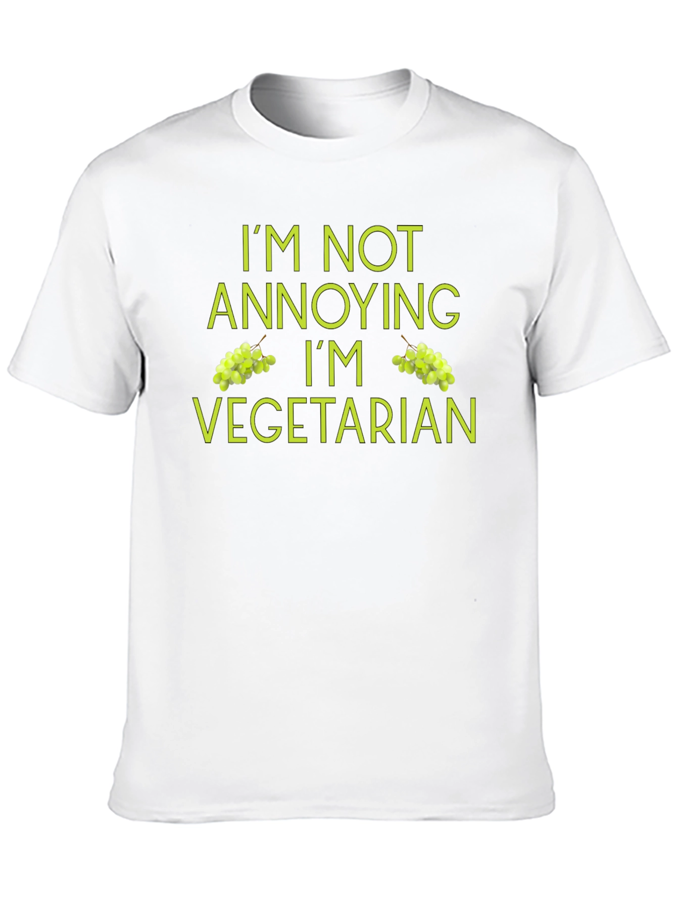 Vegetarian Humor T-Shirt - Im Not Annoying!