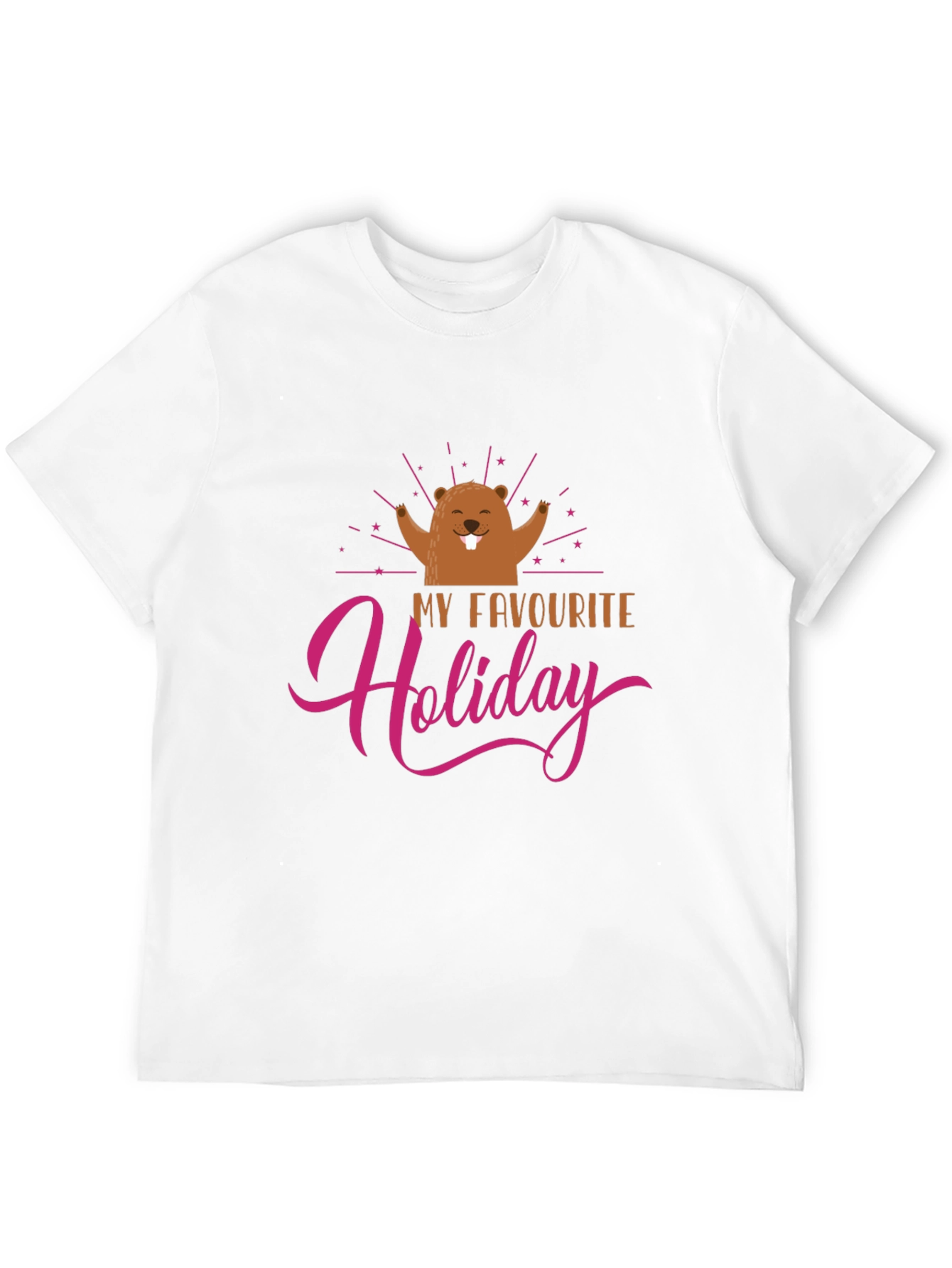 My Favourite Holiday Groundhog Day Tee