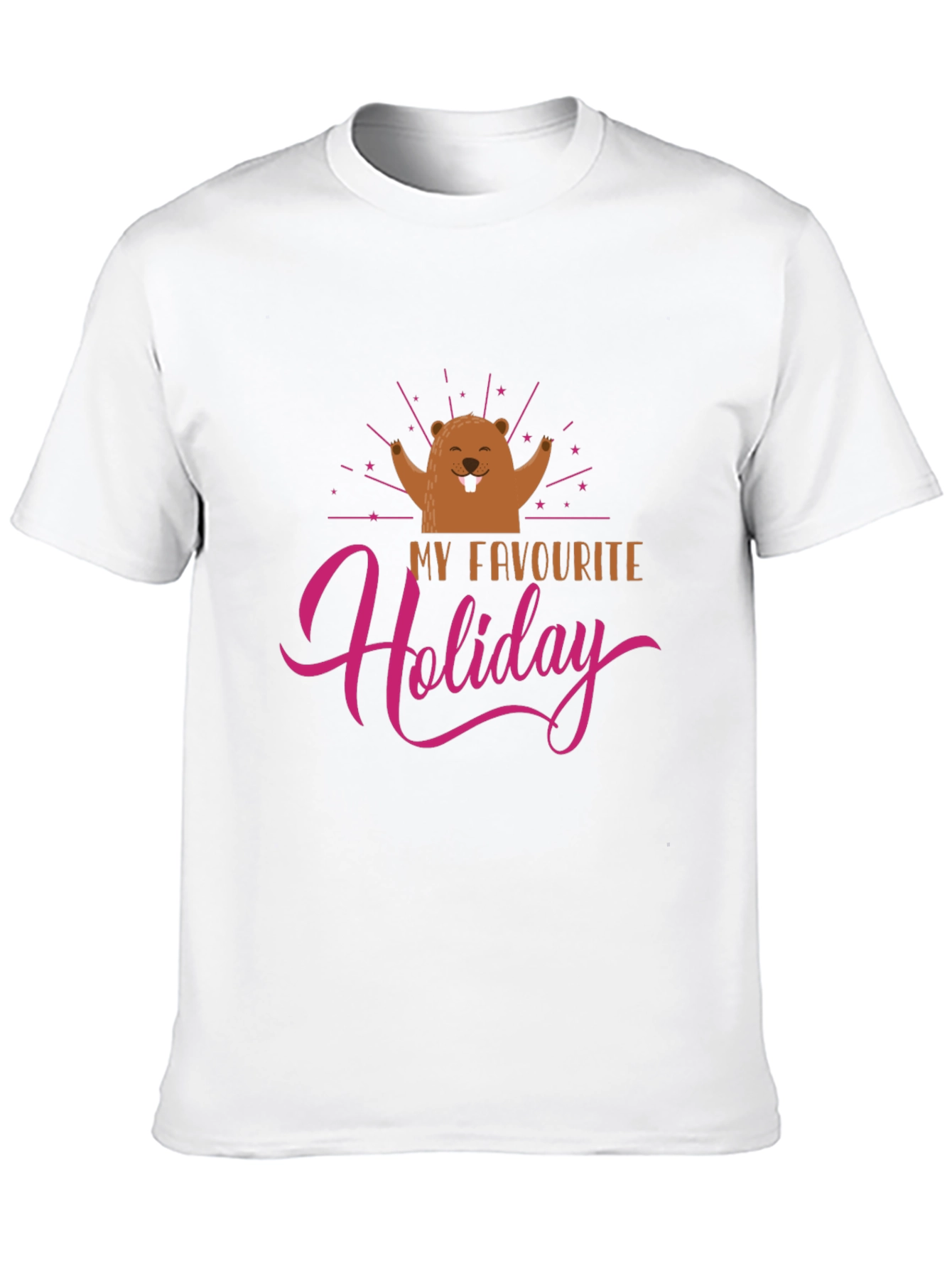 My Favourite Holiday Groundhog Day Tee
