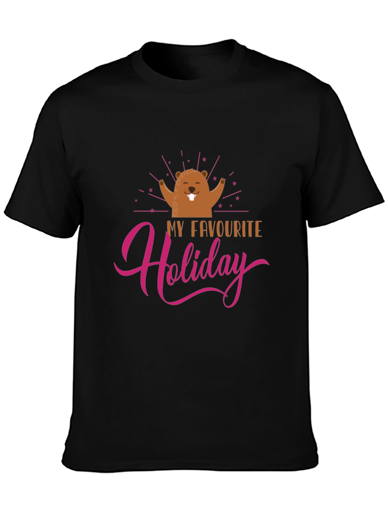My Favourite Holiday Groundhog Day Tee