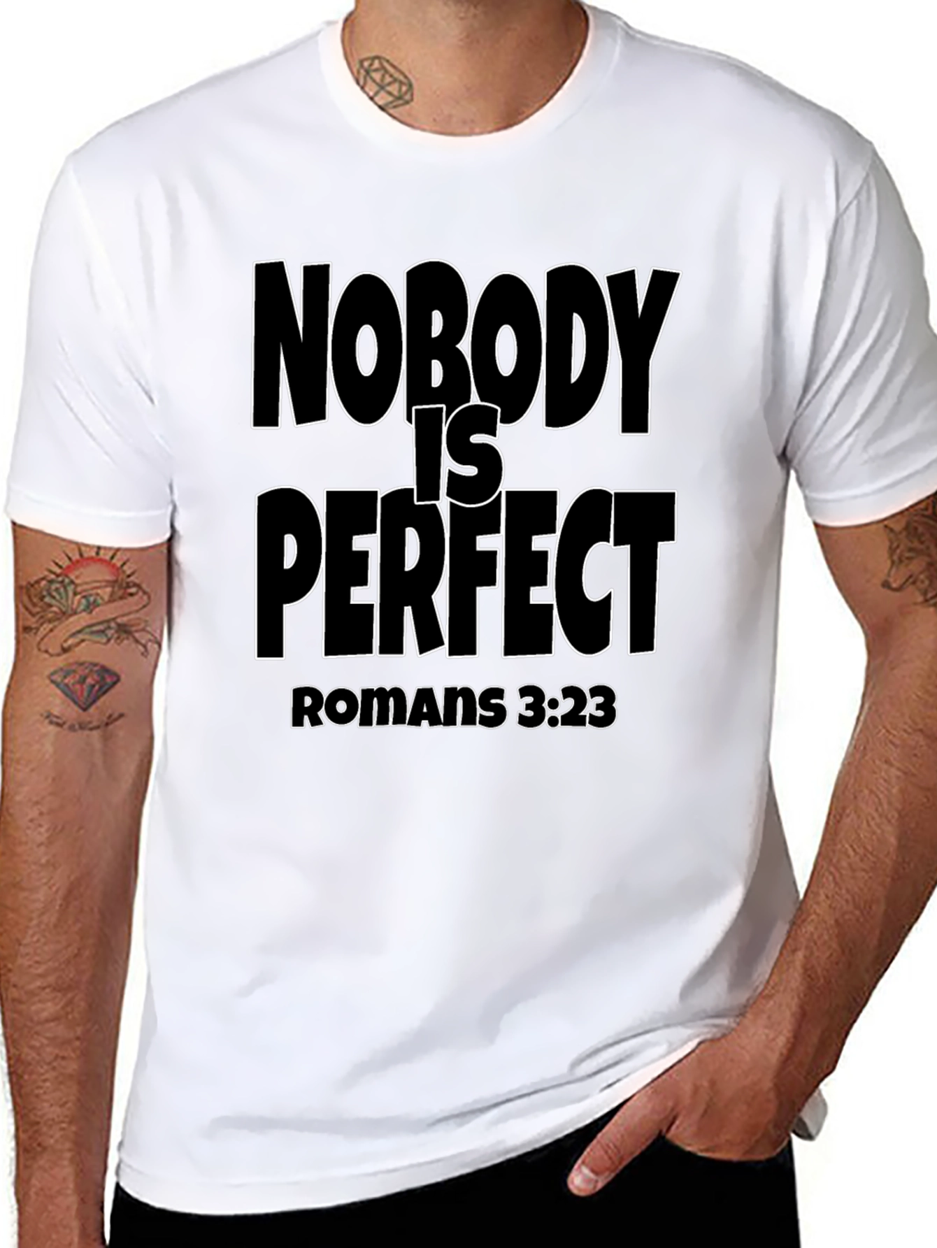 Nobody is Perfect Christian T-Shirt