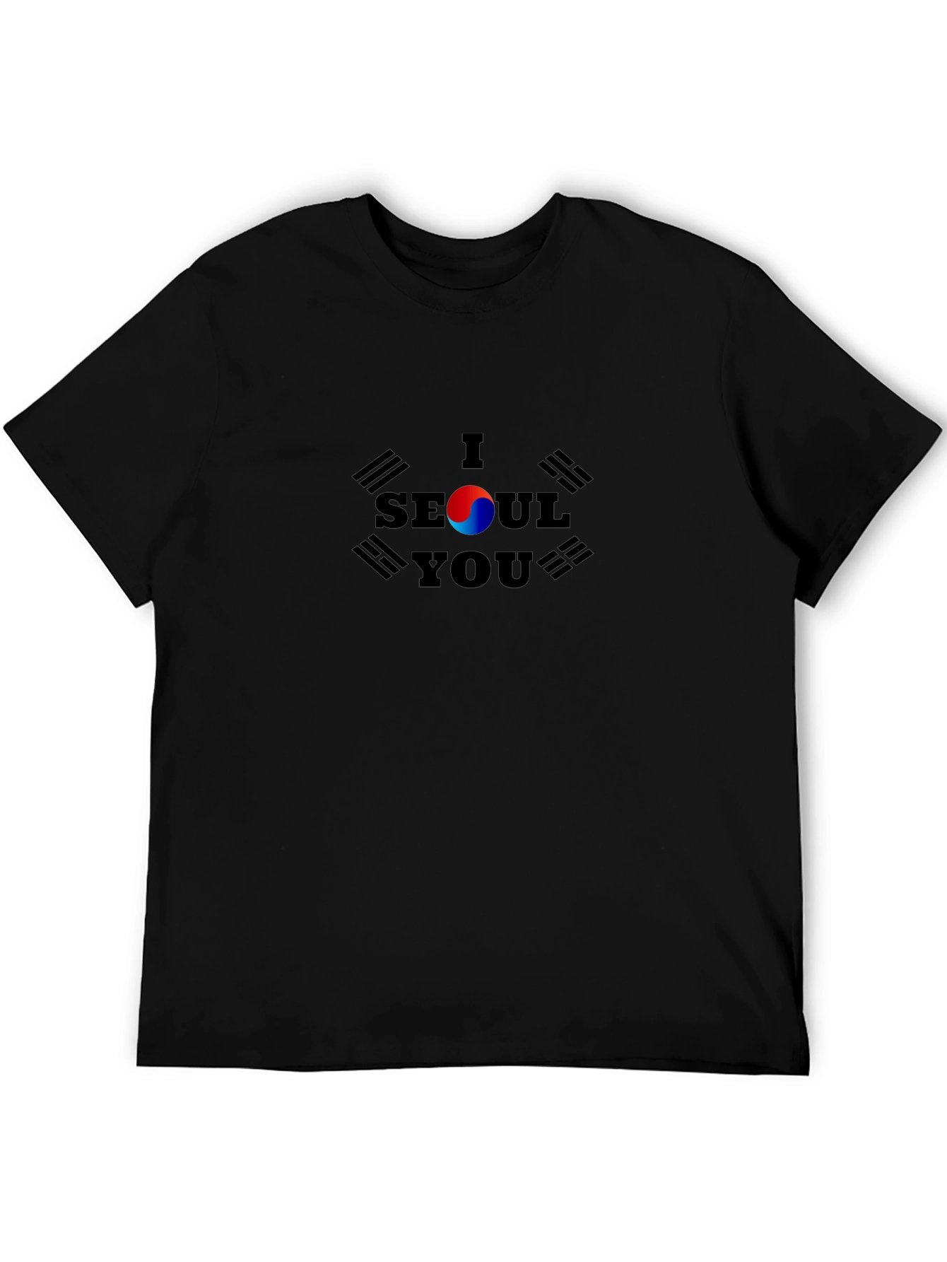 I Seoul You Korea Flag Graphic Tee