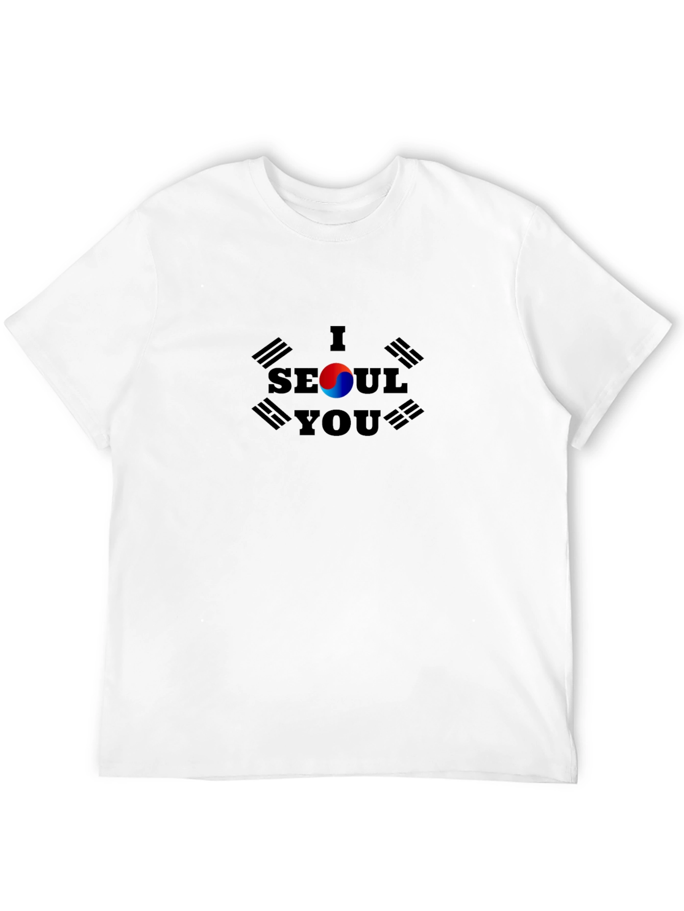 I Seoul You Korea Flag Graphic Tee