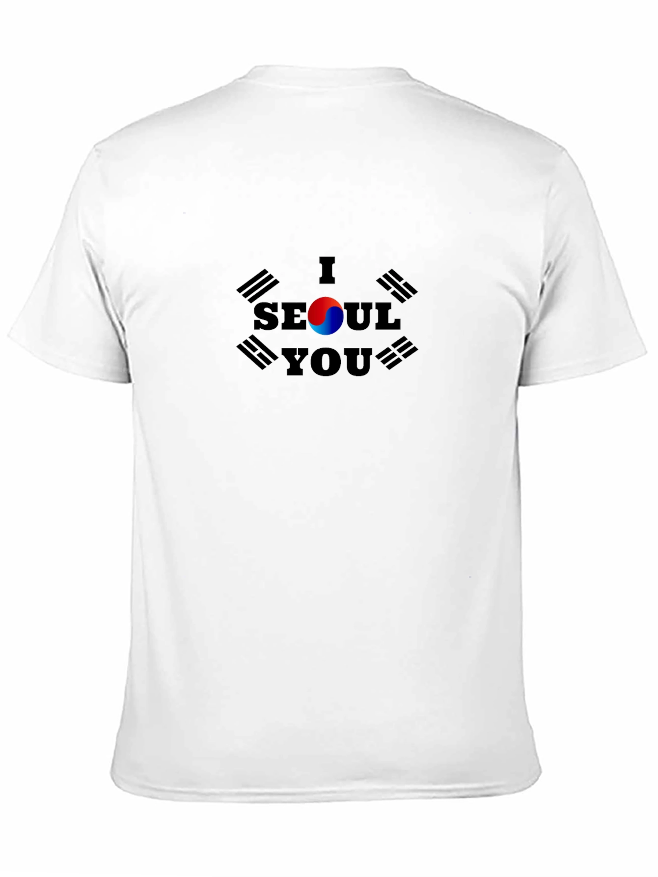 I Seoul You Korea Flag Graphic Tee