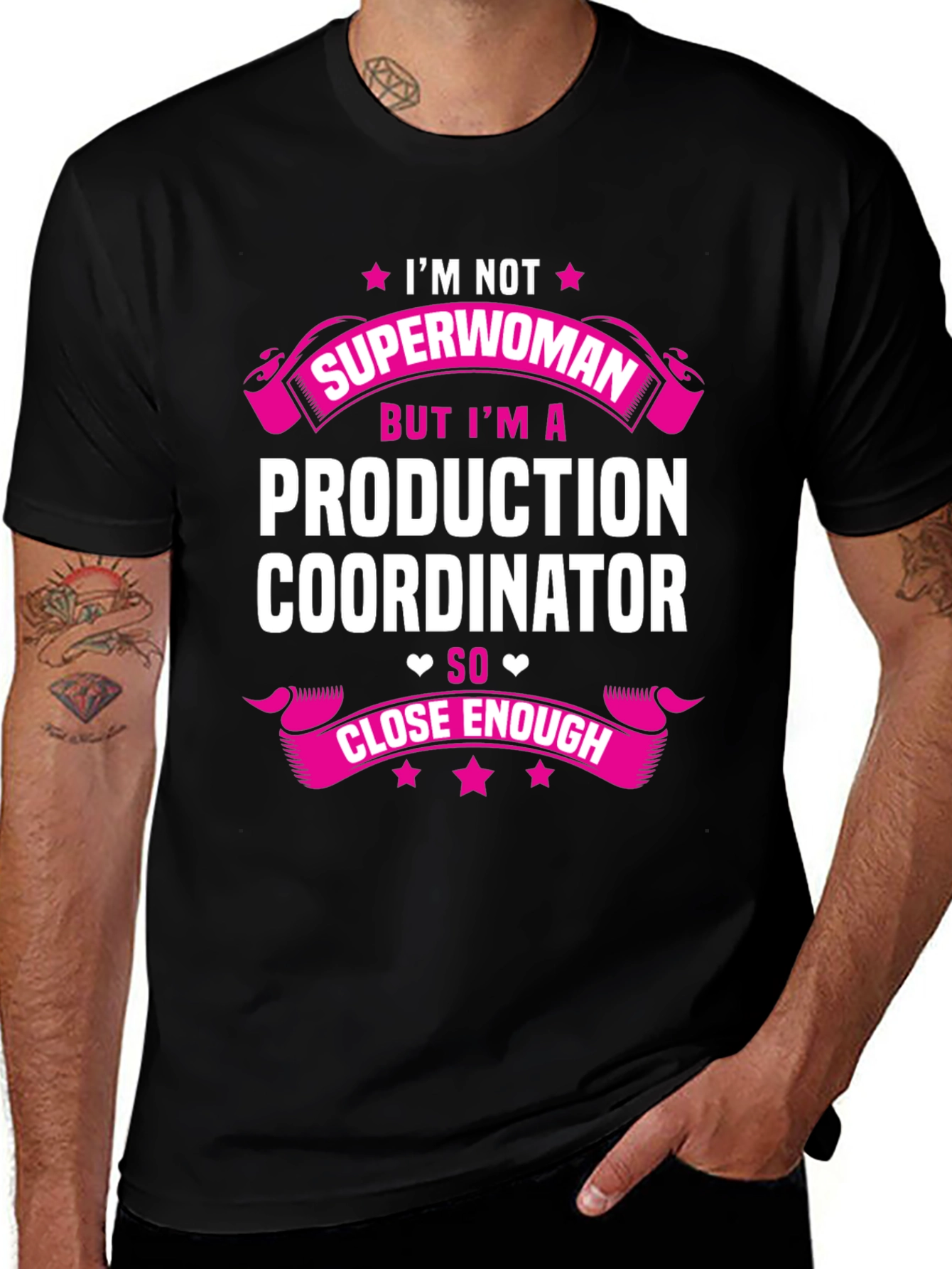 Production Coordinator Superwoman T-Shirt